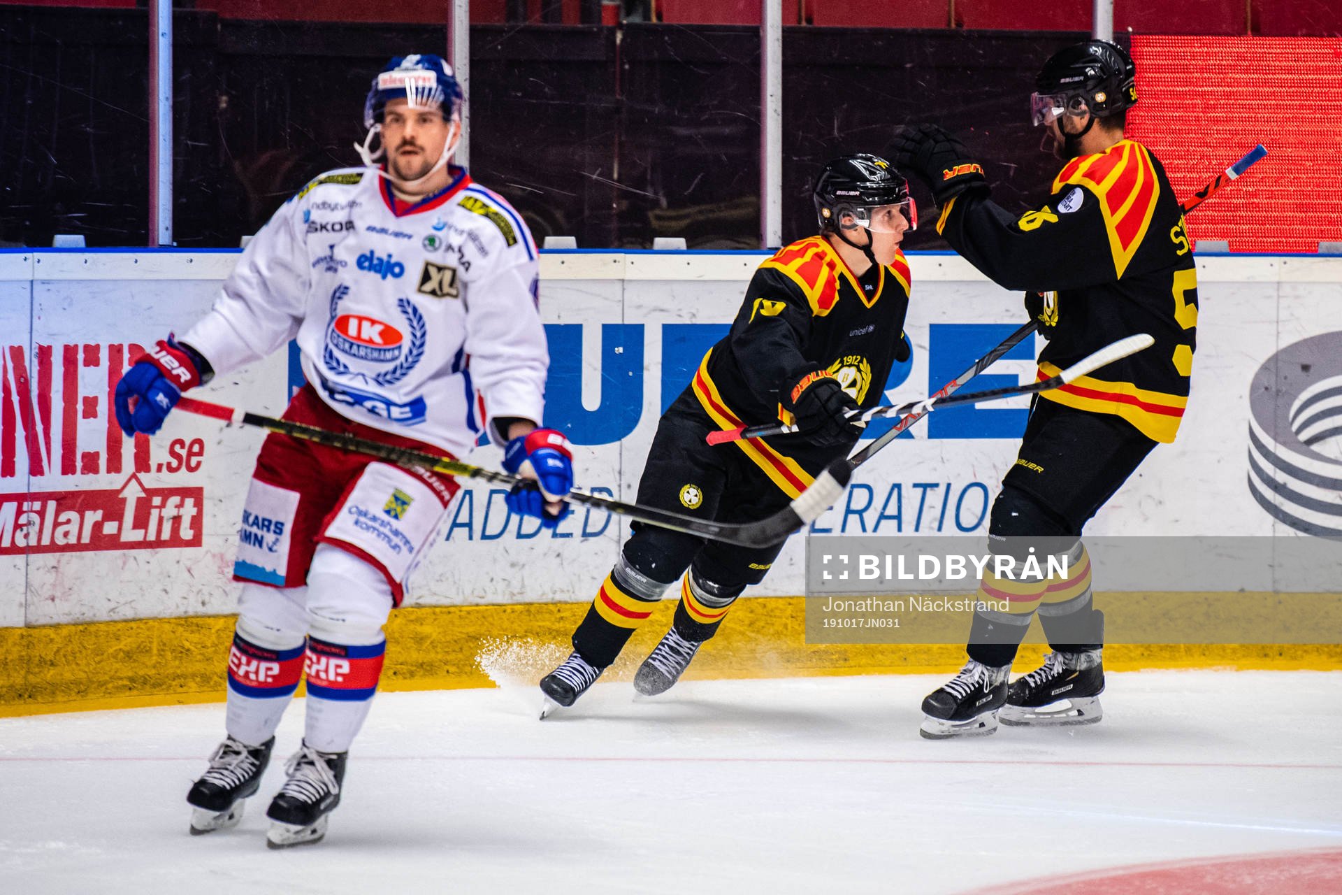 Brynäs Daniel Mannberg jublar