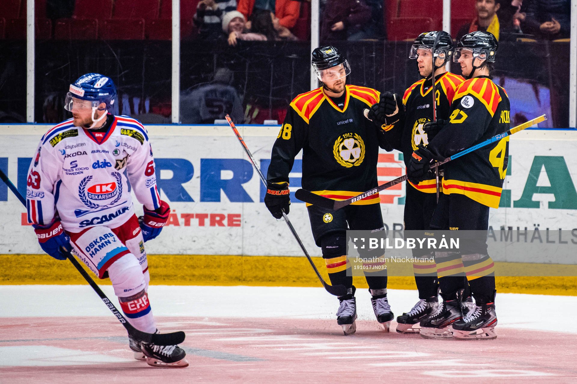 Brynäs Greg Scott jublar