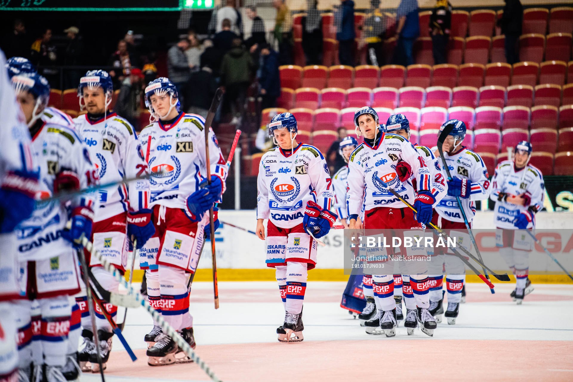 Oskarshamns spelare deppar