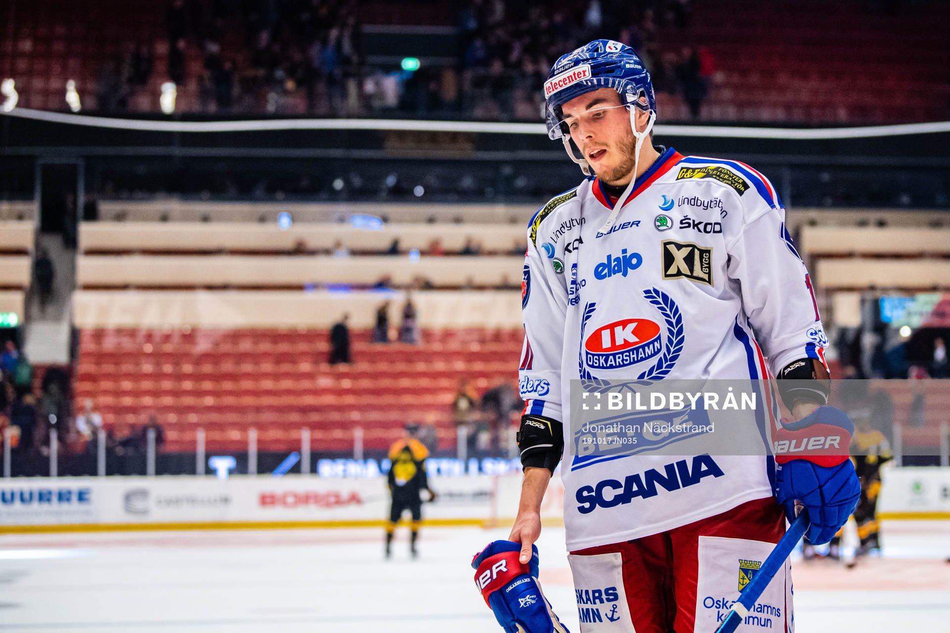 Oskarshamns Joakim Thelin deppar
