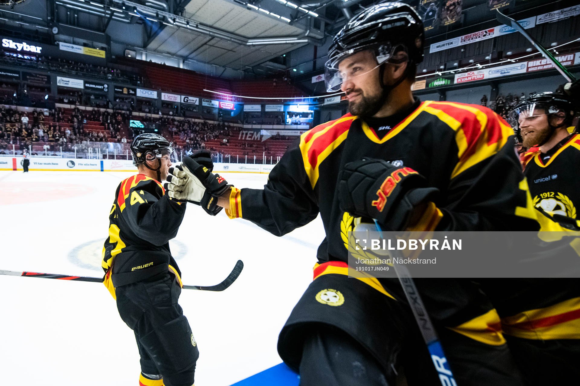 Brynäs Greg Scott jublar