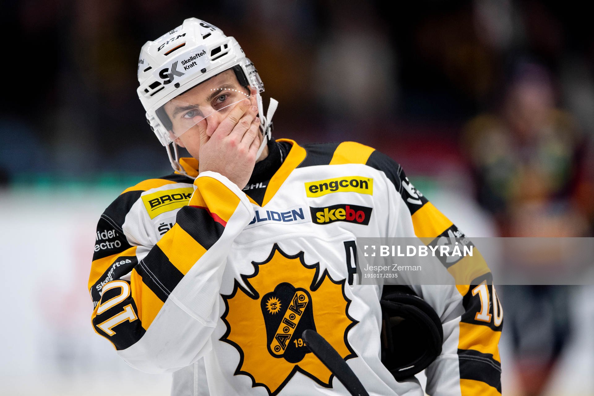 Skellefteås Joakim Lindström deppar