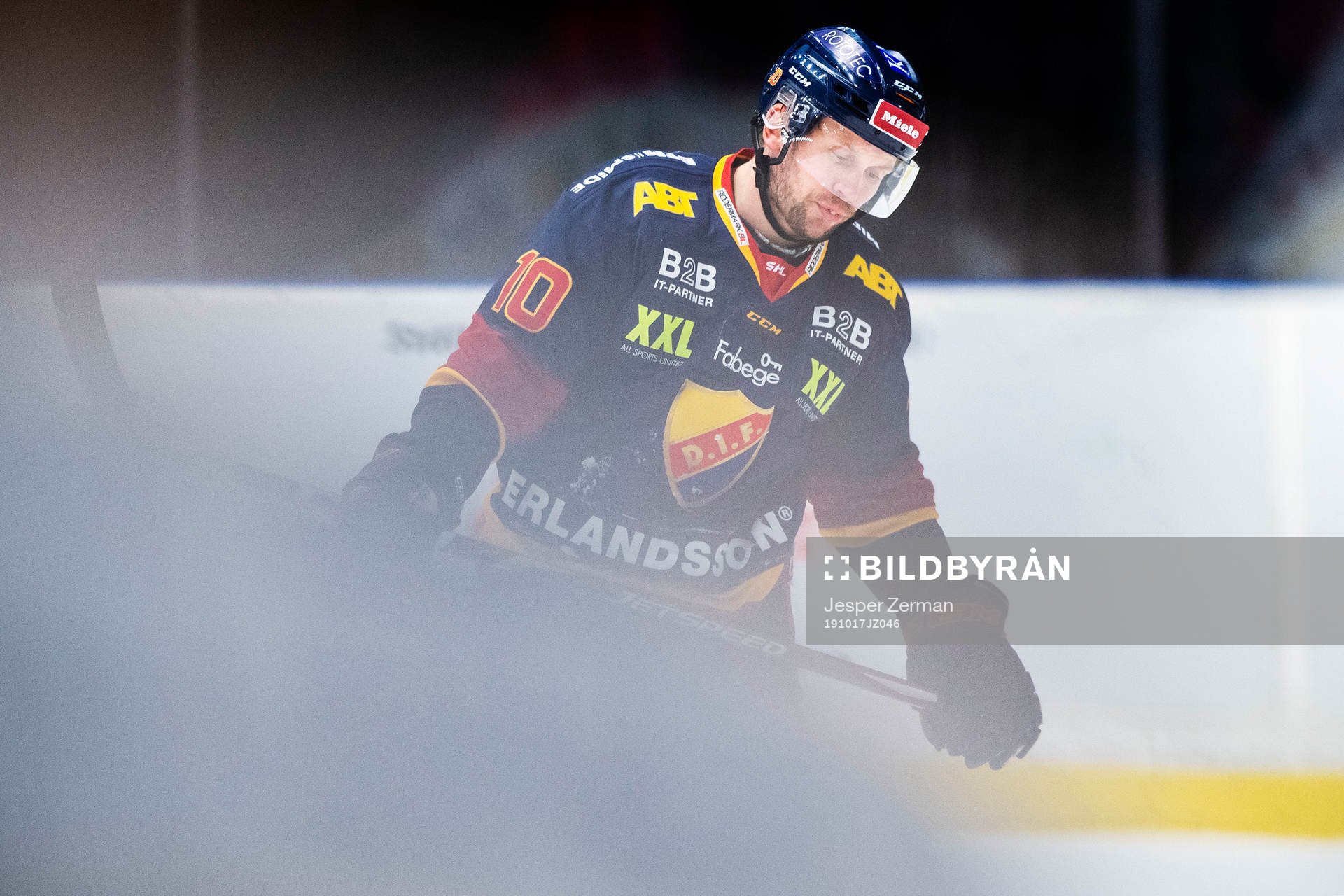 Djurgårdens Niclas Bergfors deppar