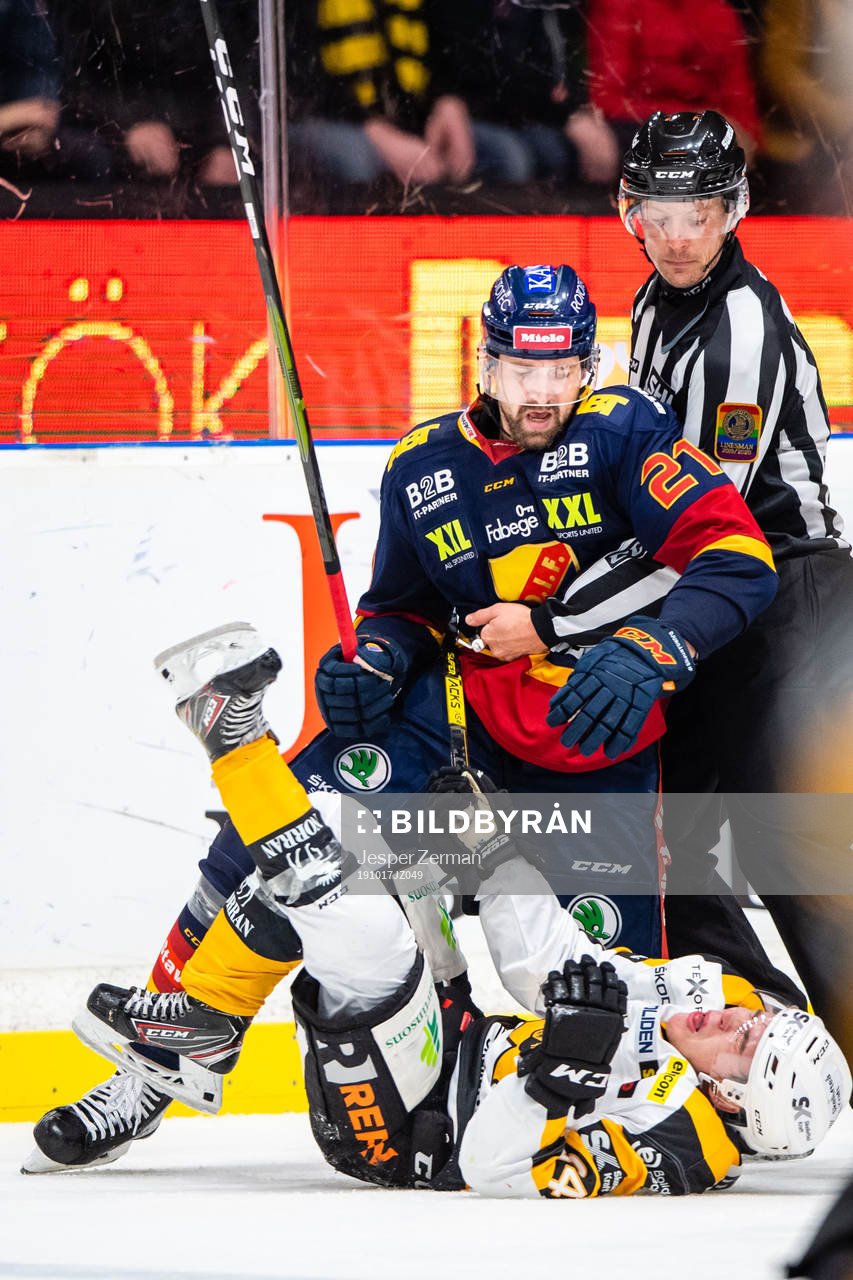 Djurgårdens Patrik Berglund och Skellefteås Andreas