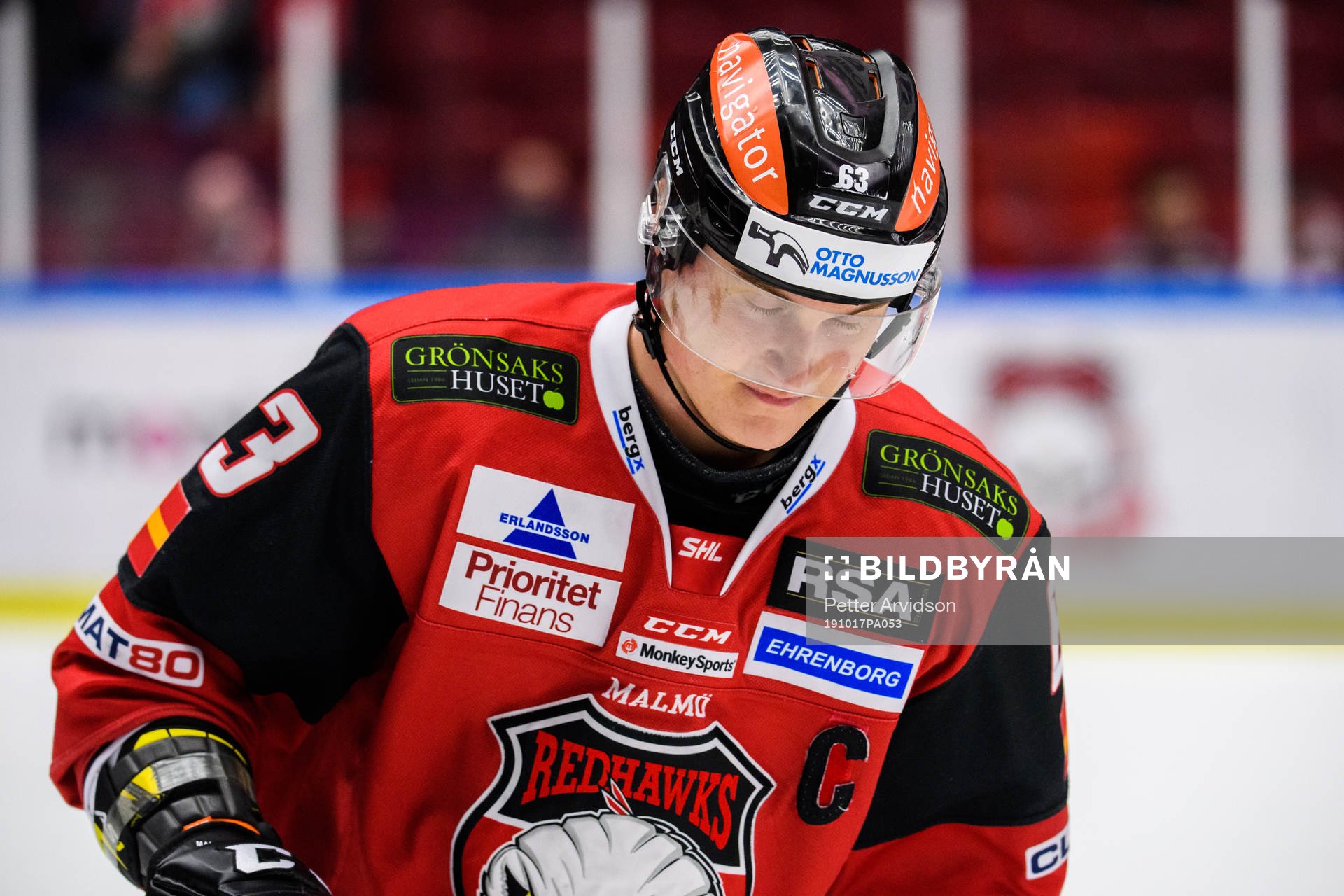 Malmö Redhawks Fredrik Händemark deppar