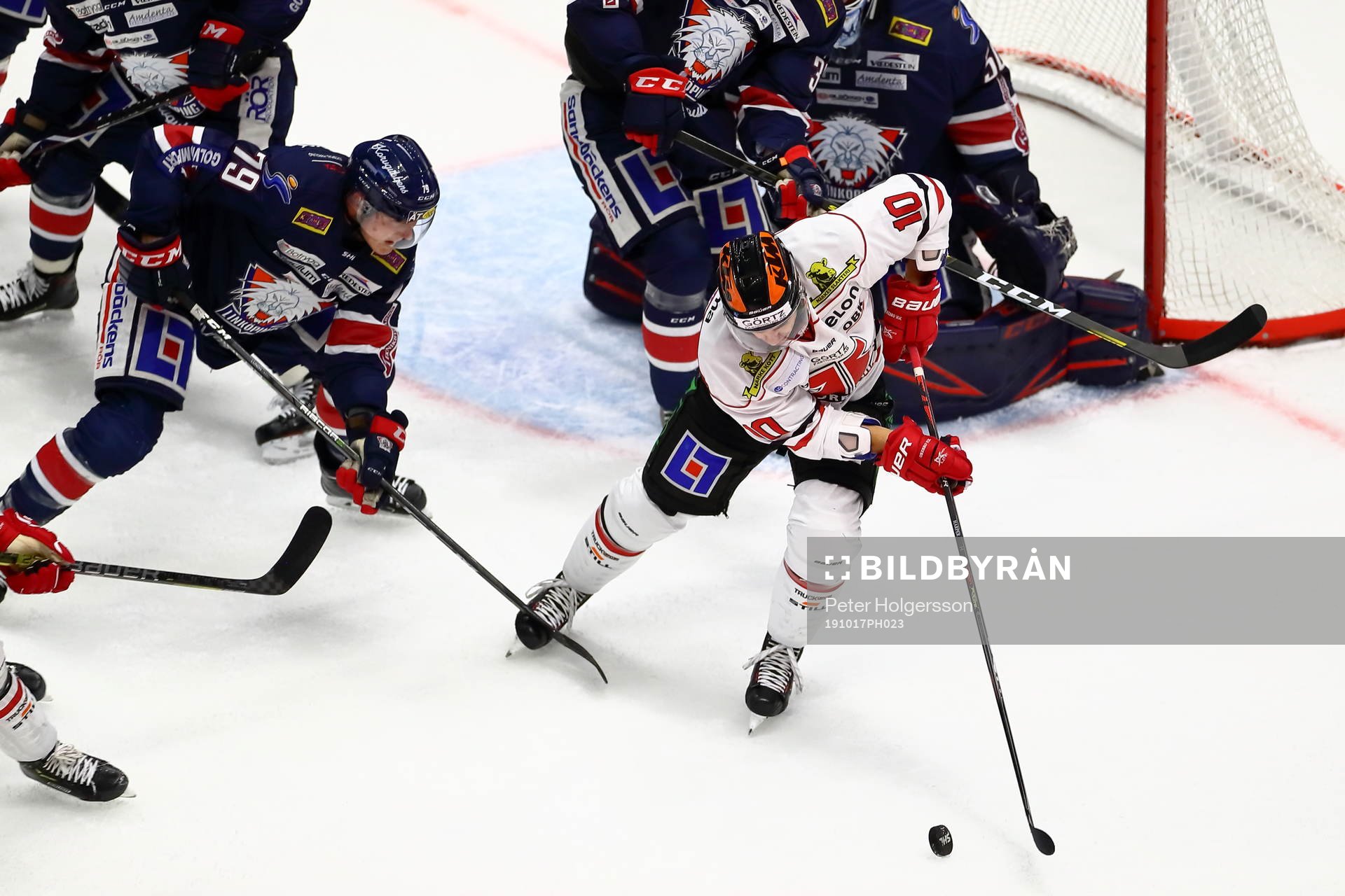 Linköpings Patrik Lundh och Örebros Shane Harper
