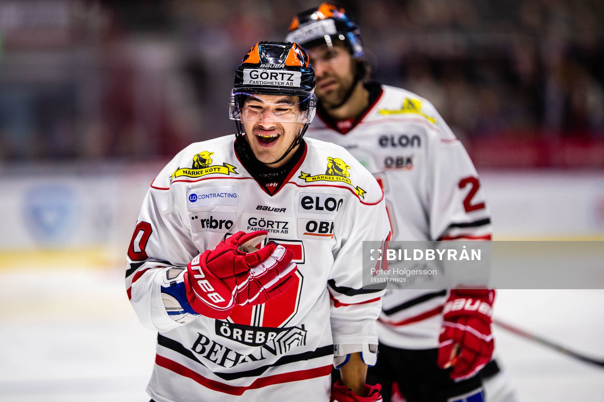 Örebros Shane Harper jublar