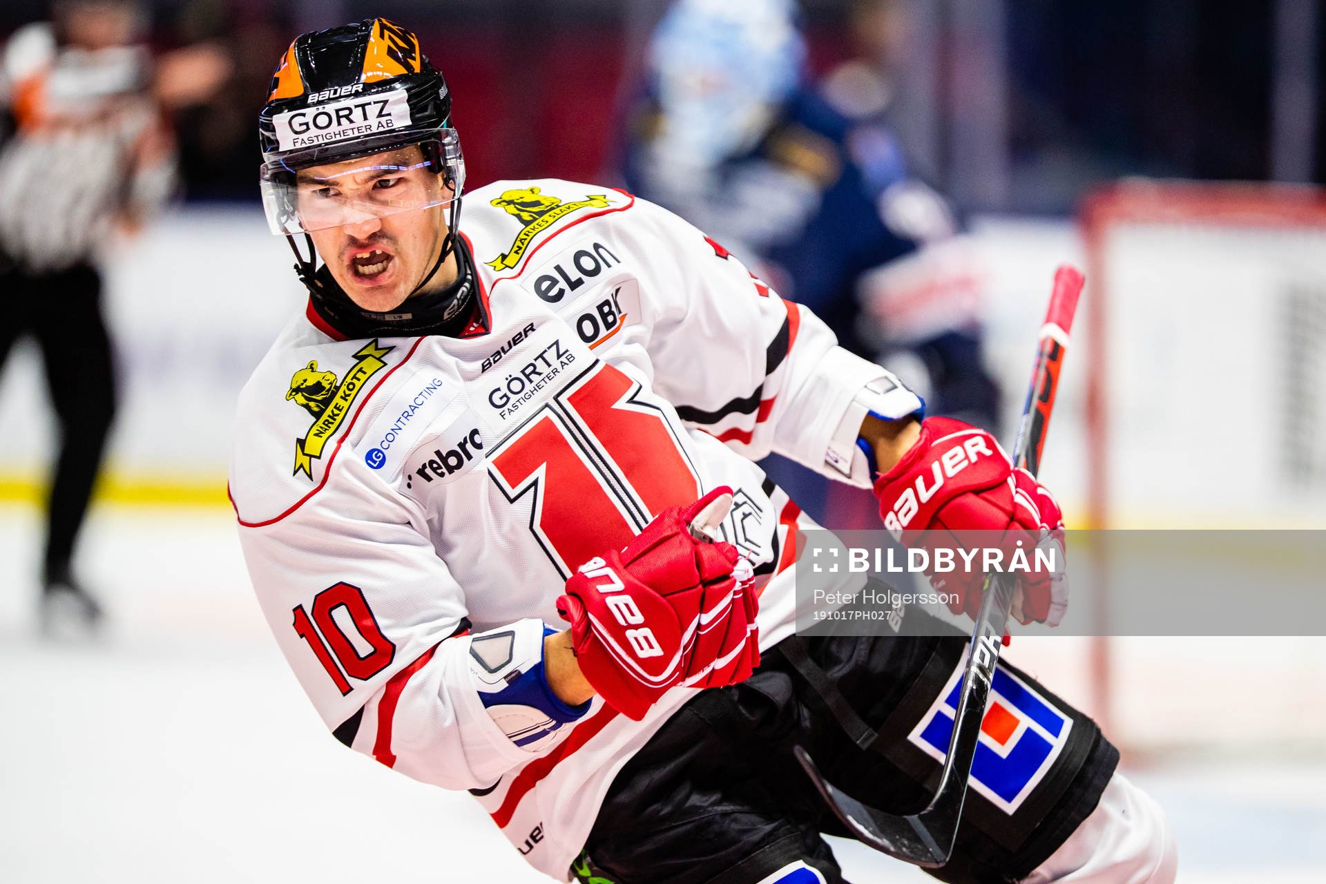 Örebros Shane Harper jublar