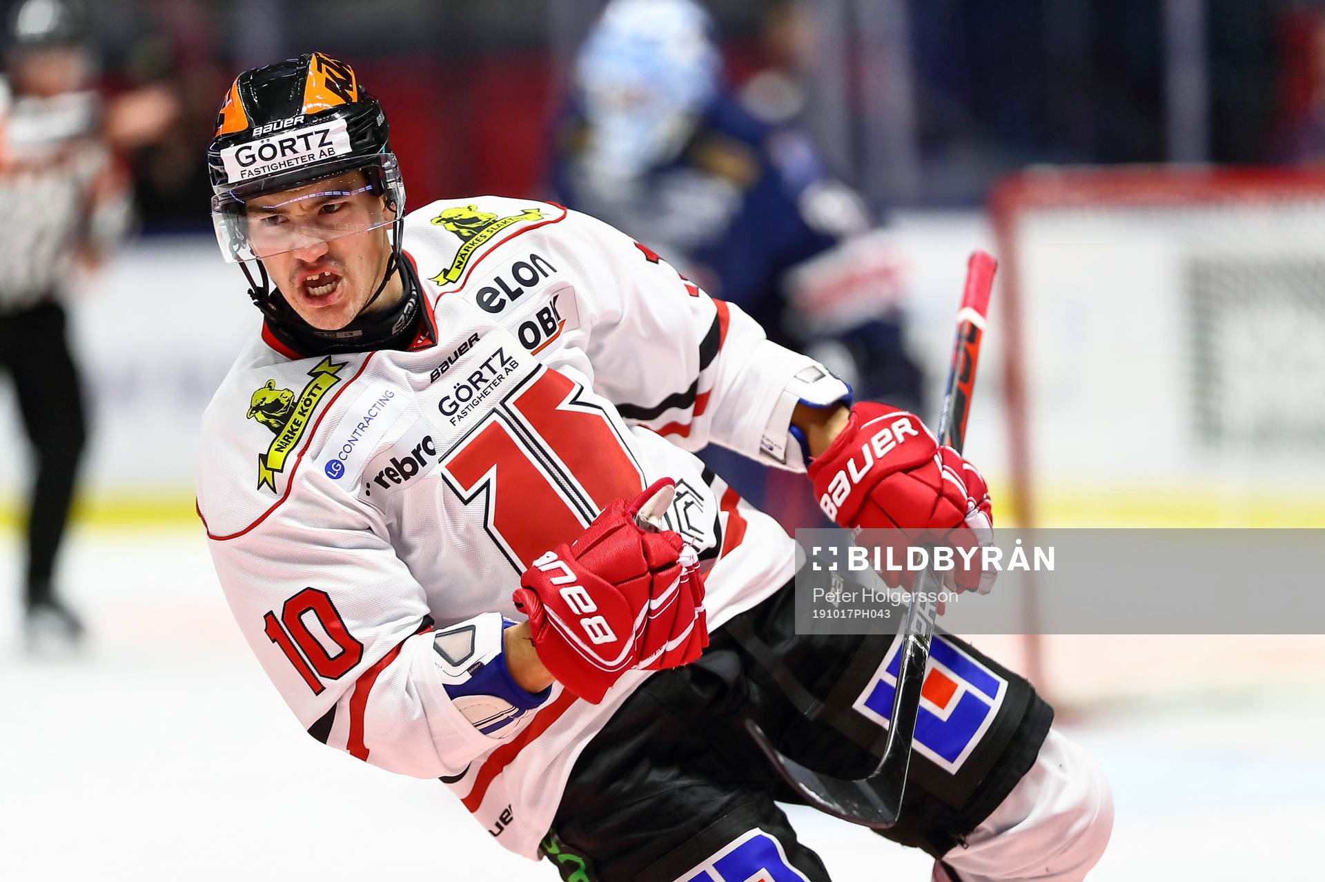 Örebros Shane Harper jublar