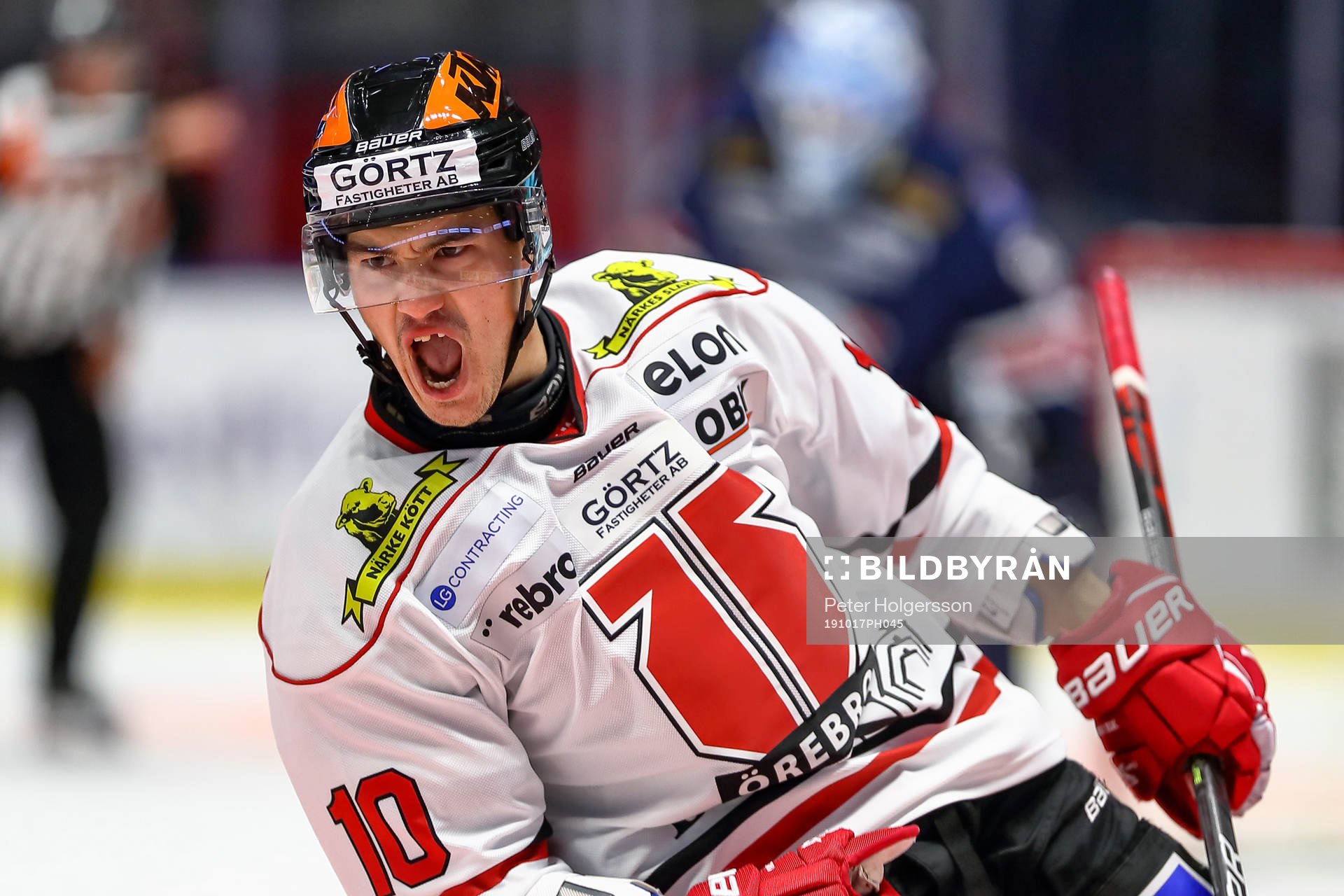 Örebros Shane Harper jublar