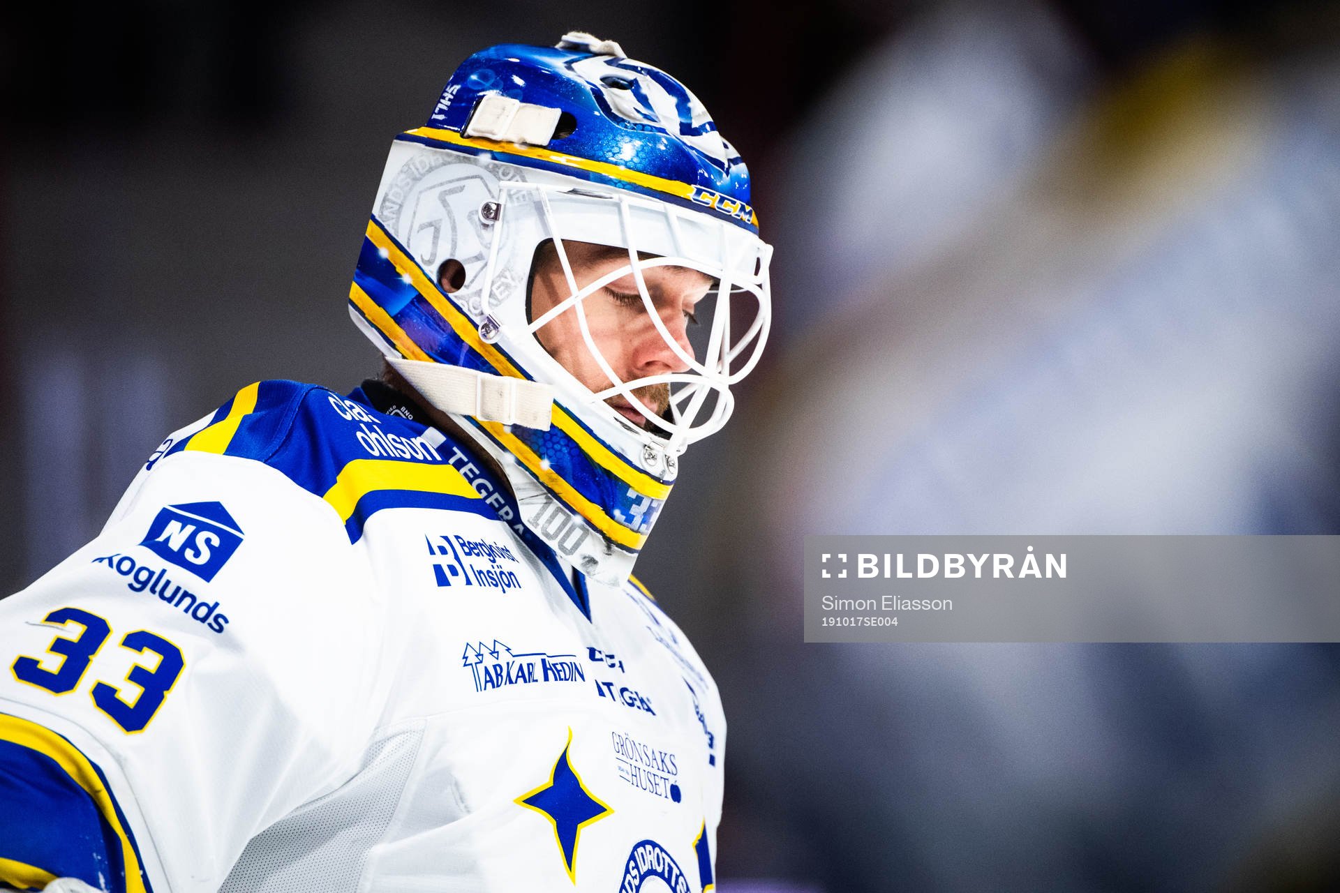 Leksands målvakt Axel Brage