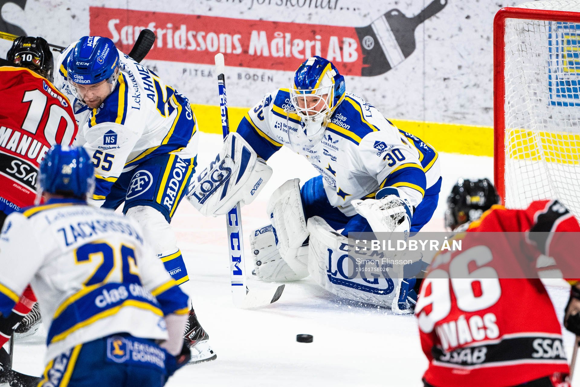 Leksands målvakt Janne Juvonen
