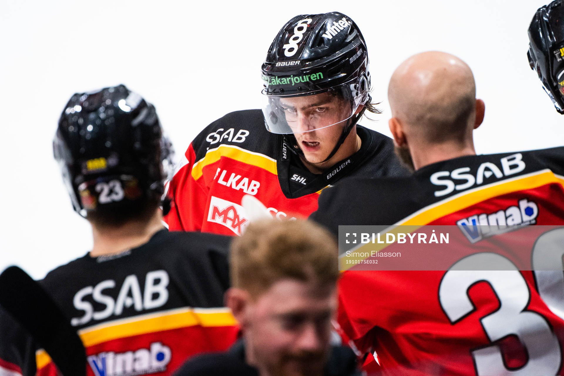 Luleås Isac Brännström jublar
