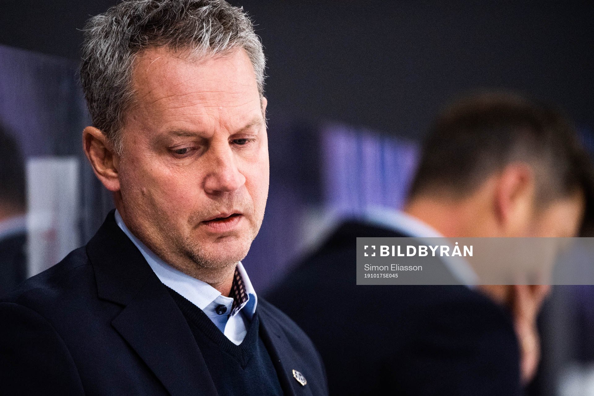 Leksands assisterande tränare Jens Nielsen deppar