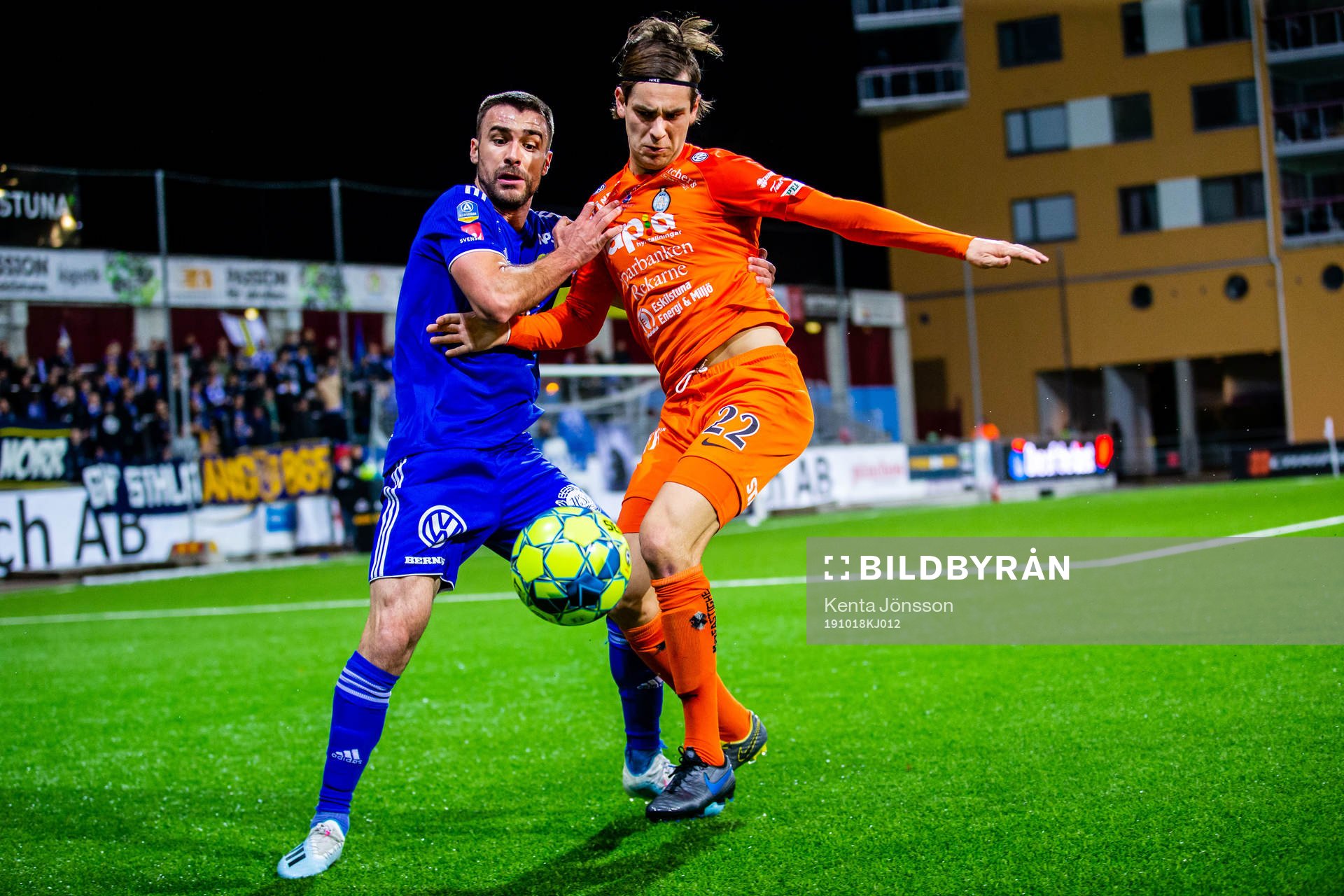 Sundsvalls Juan Jose Ciercoles Sagra och AFC Eskilstunas