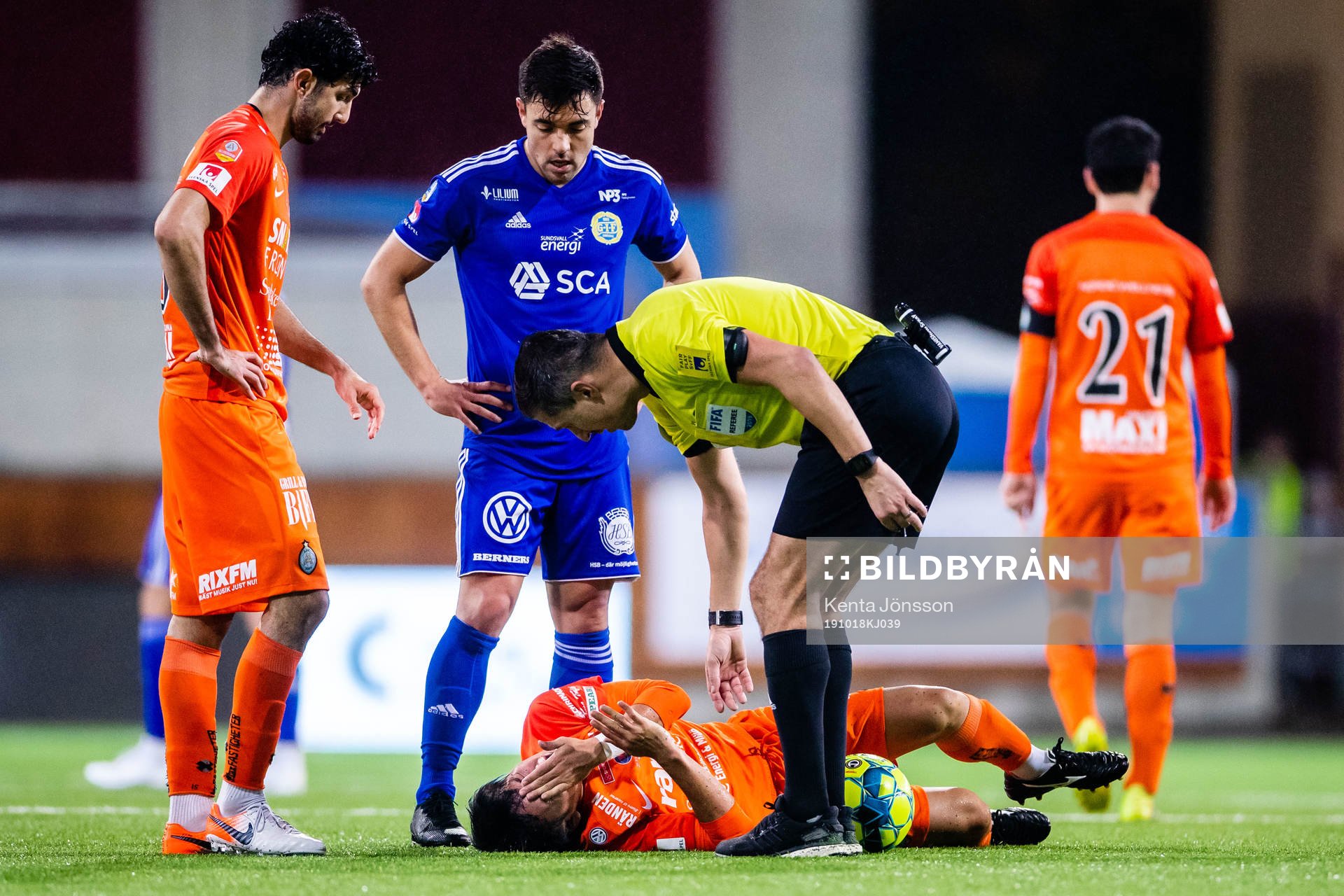 AFC Eskilstunas Soya Takahashi har ont
