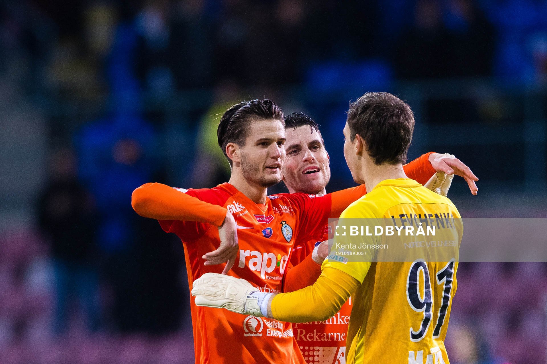 AFC Eskilstunas Wilhelm Loeper, Jesper Björkman och