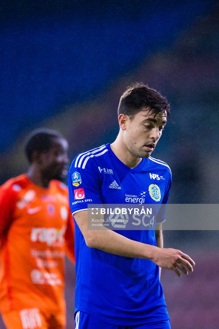 Sundsvalls Marcus Mas Costa deppar