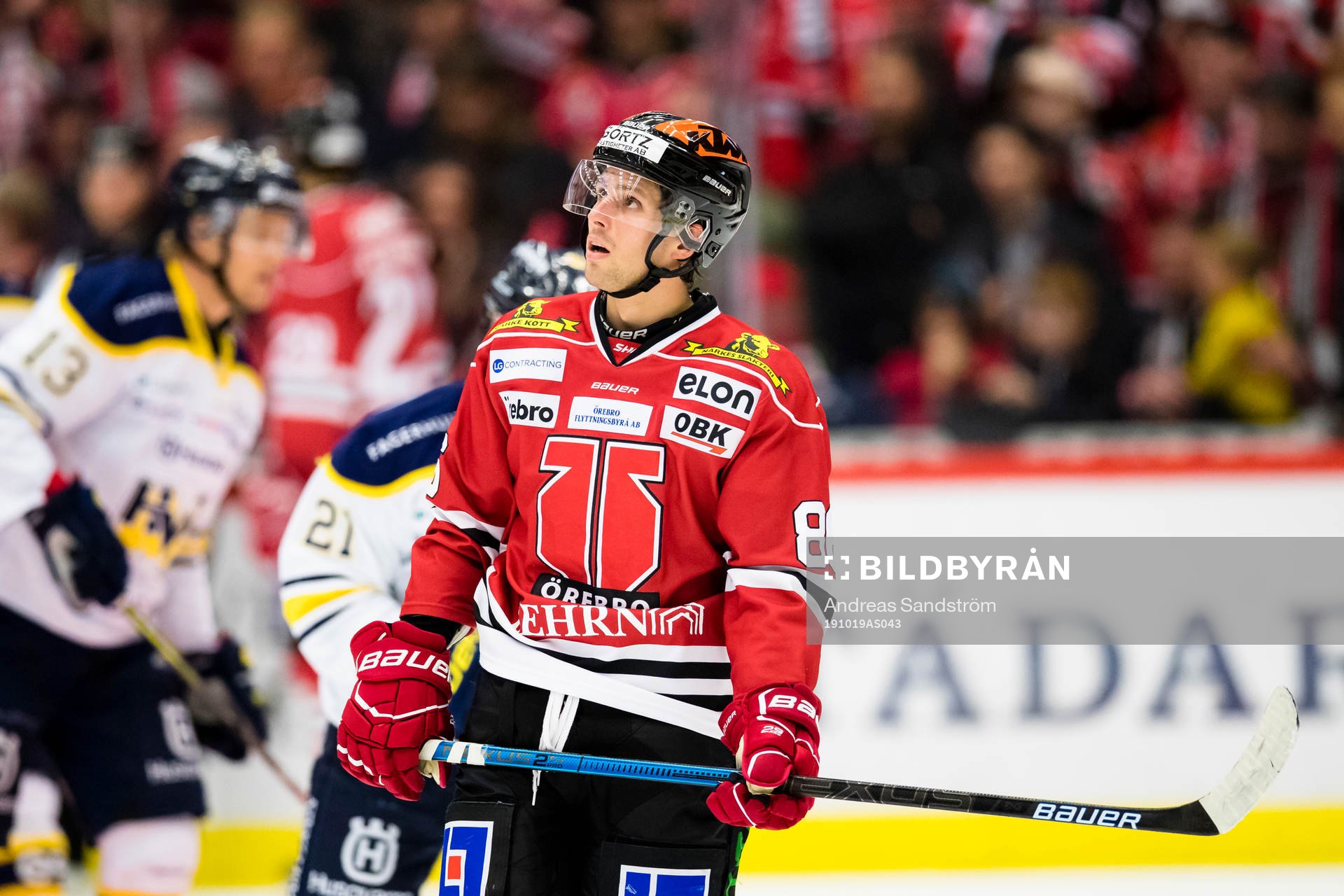 Örebros Mathias Bromé deppar