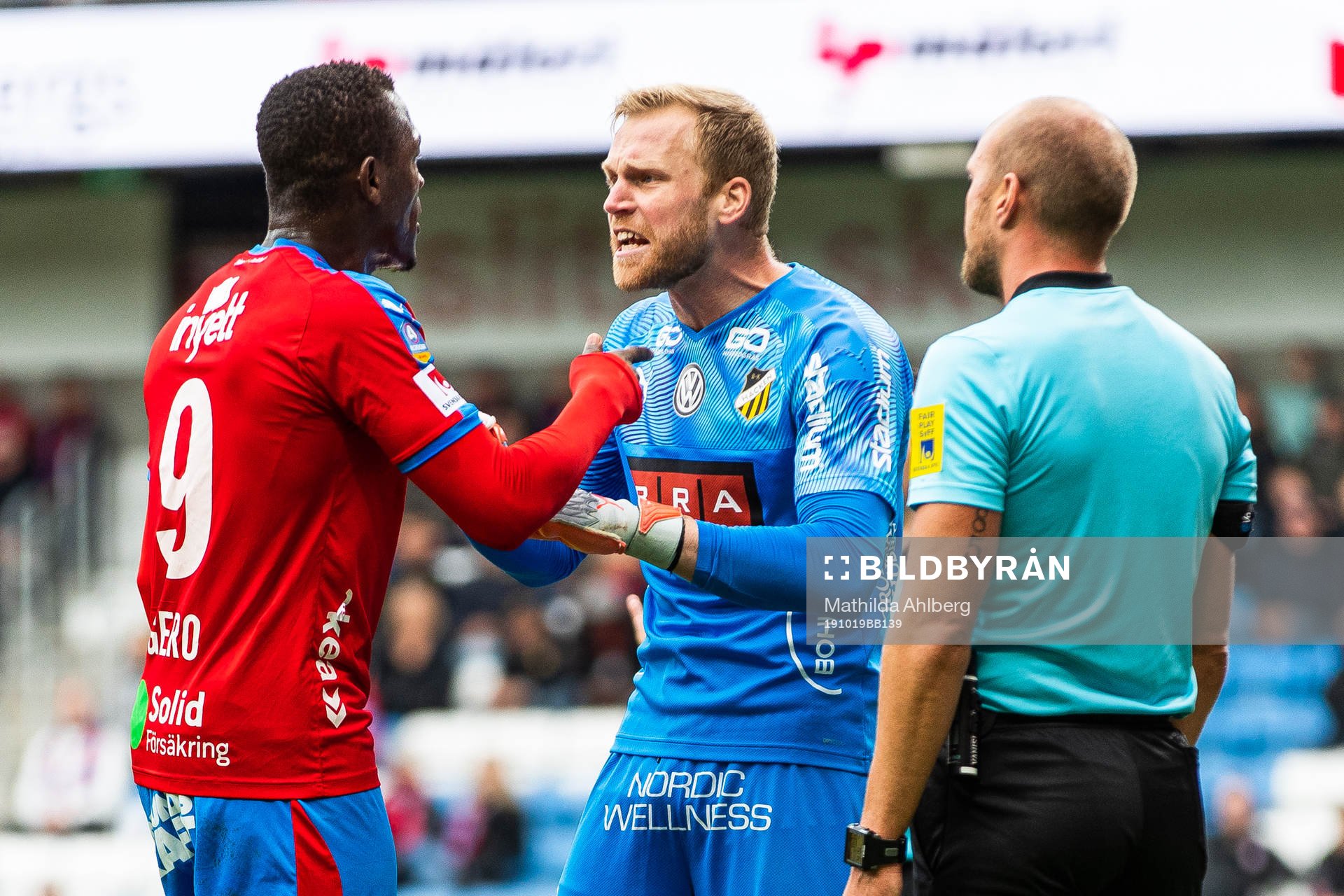 Helsingborgs Alhaji Gero i diskussion