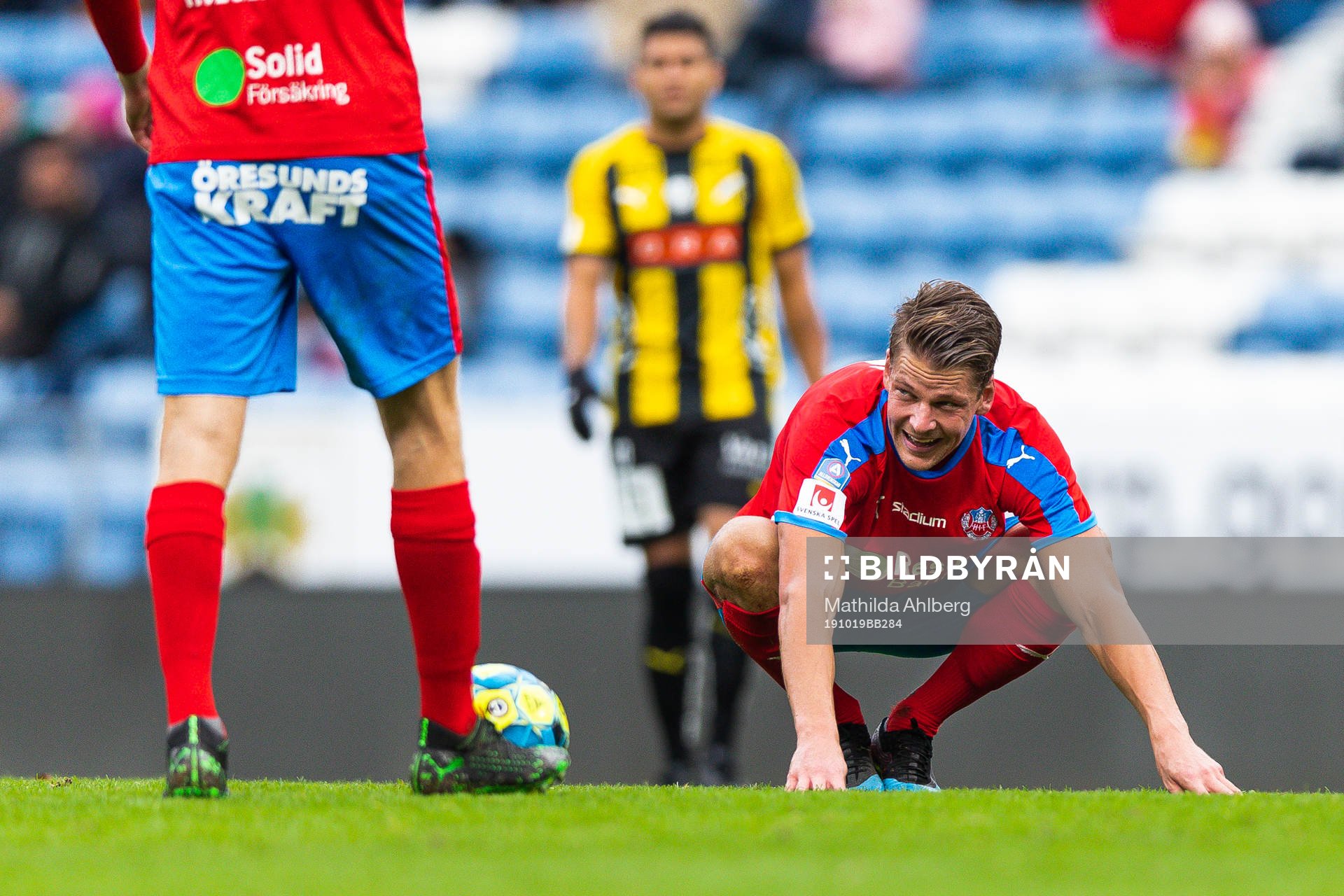 Helsingborgs Fredrik Liverstam deppar