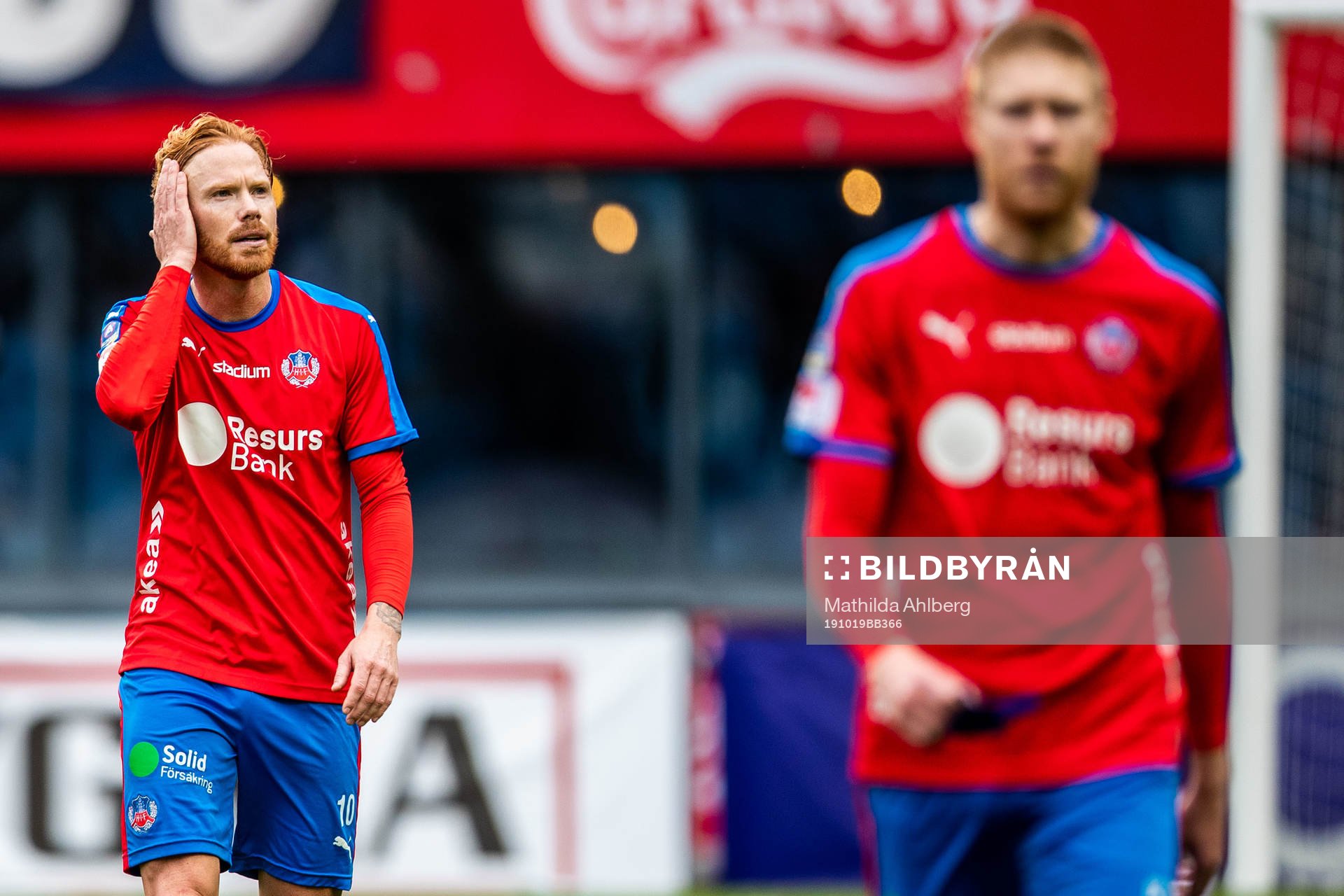 Helsingborgs Alexander Farnerud deppar