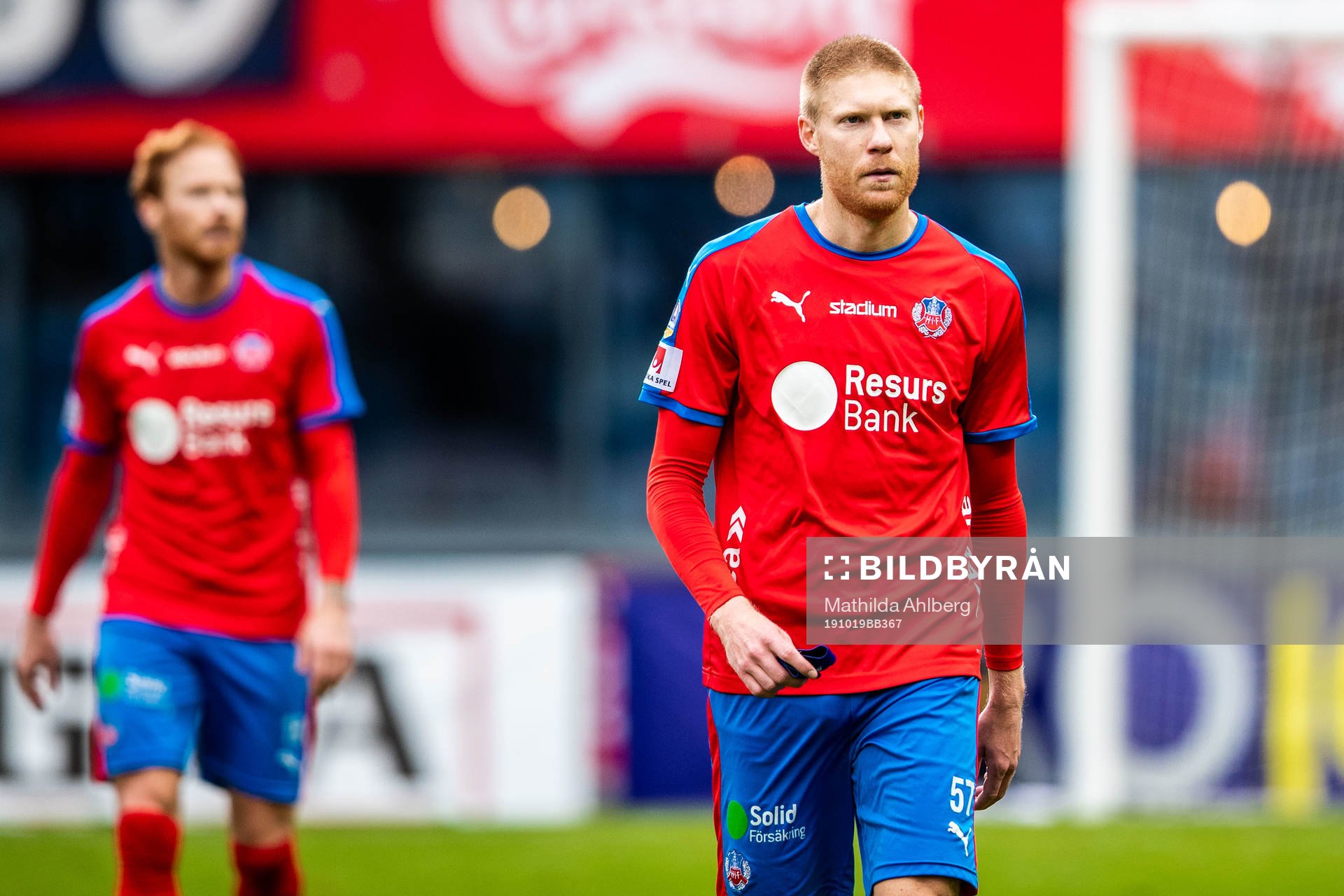 Helsingborgs Markus Holgersson deppar
