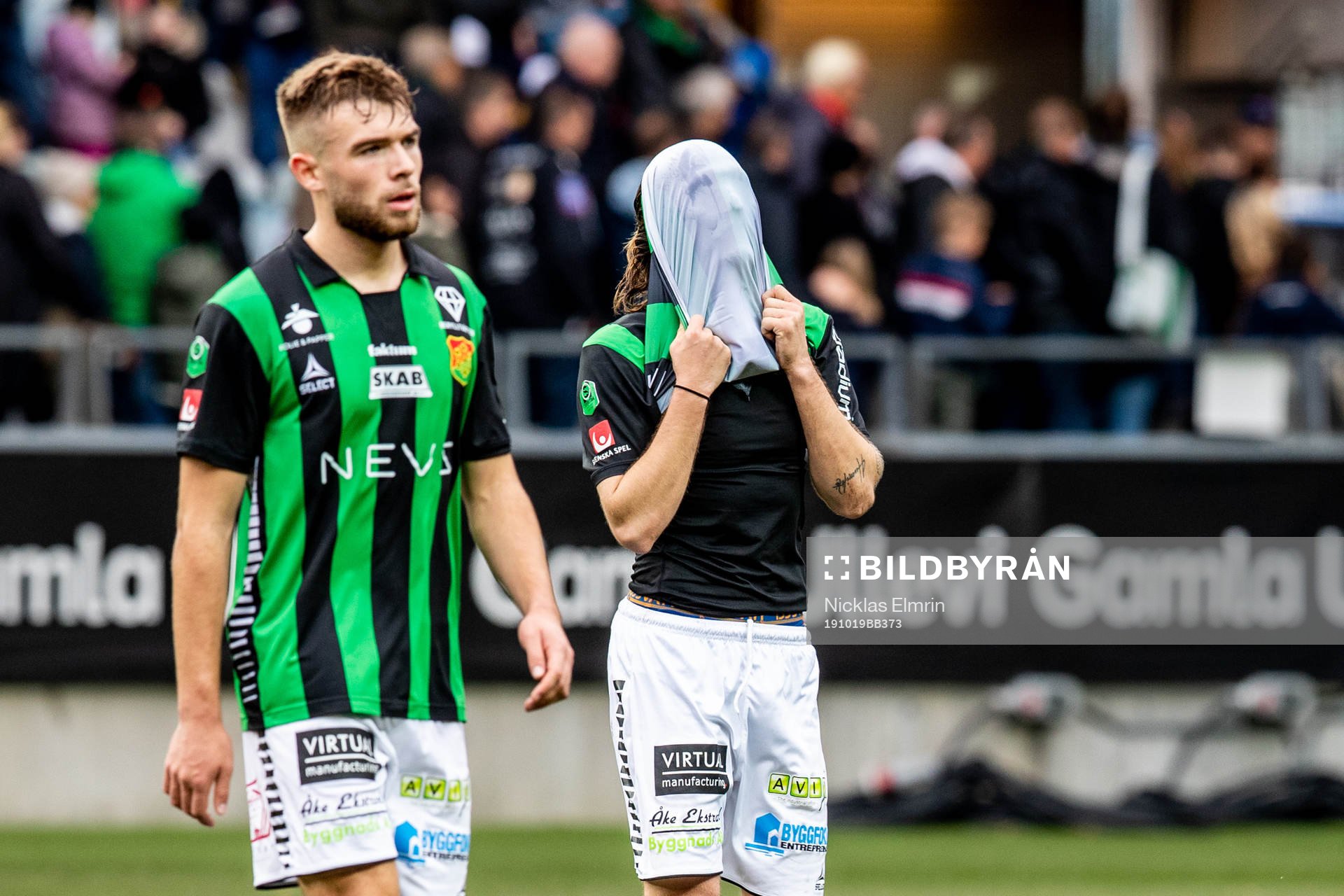 GAIS Karl Bohm och Alexander Angelin deppar