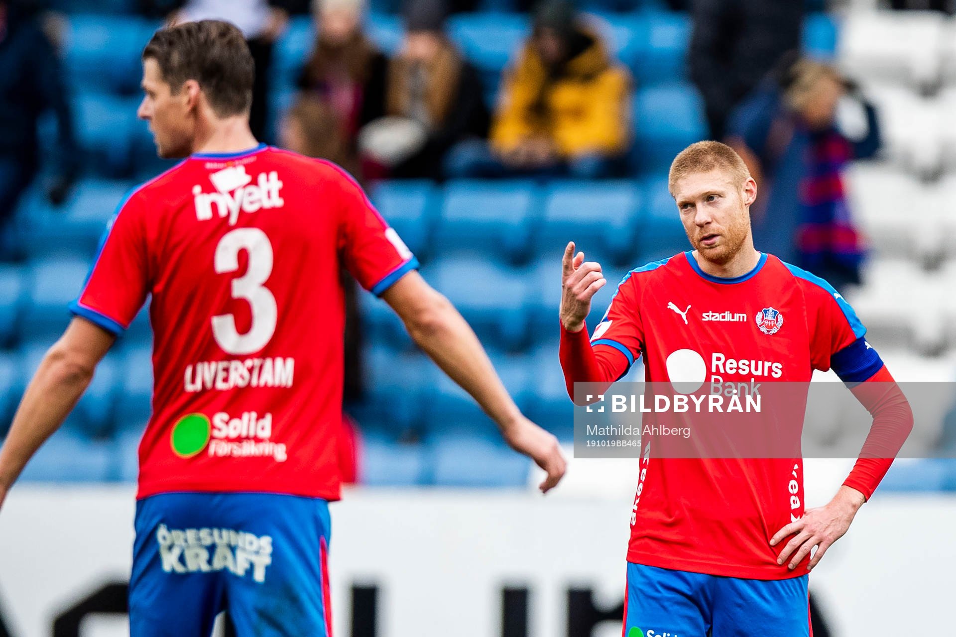 Helsingborgs Markus Holgersson deppar