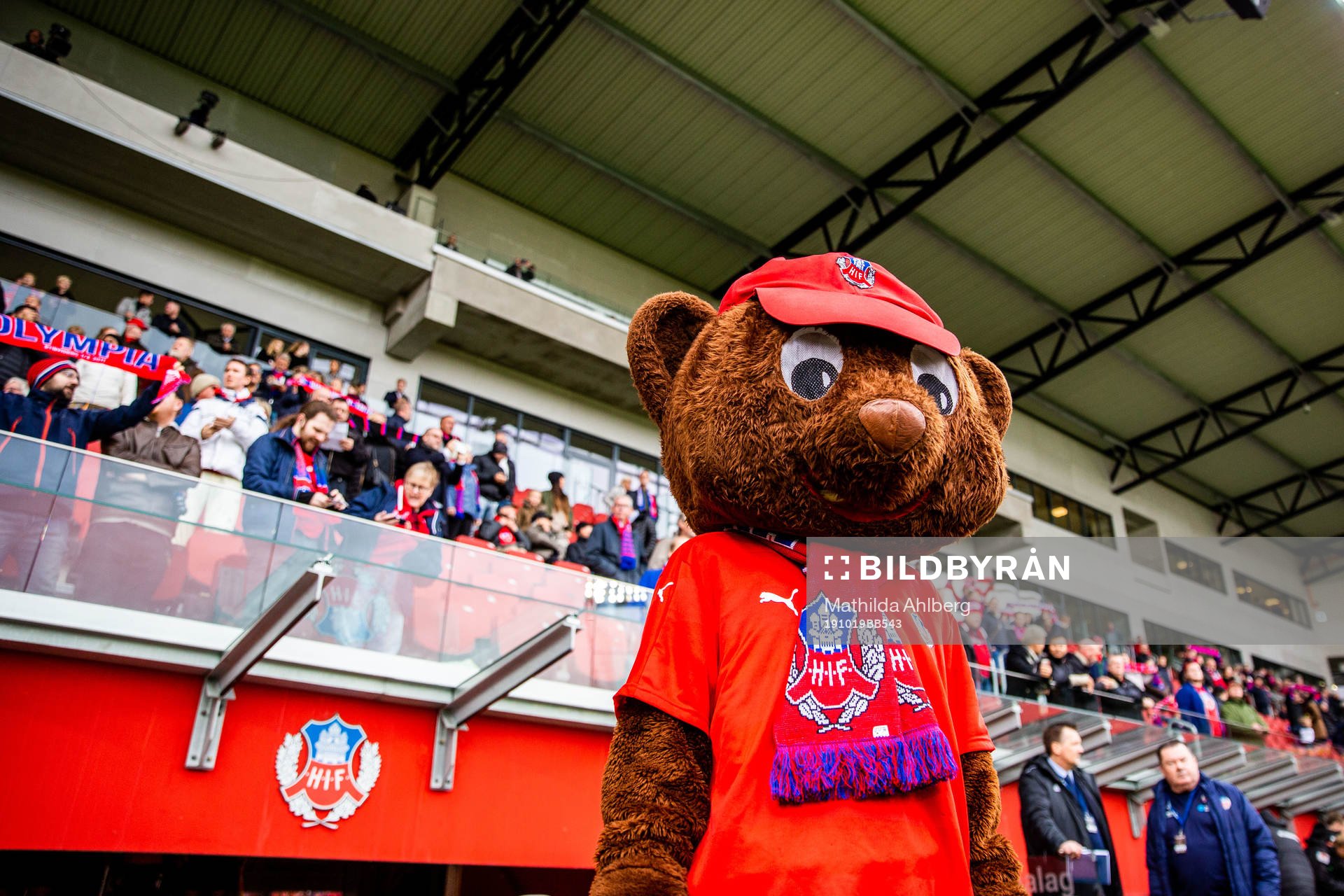 Helsingborgs maskot Rio-nalle
