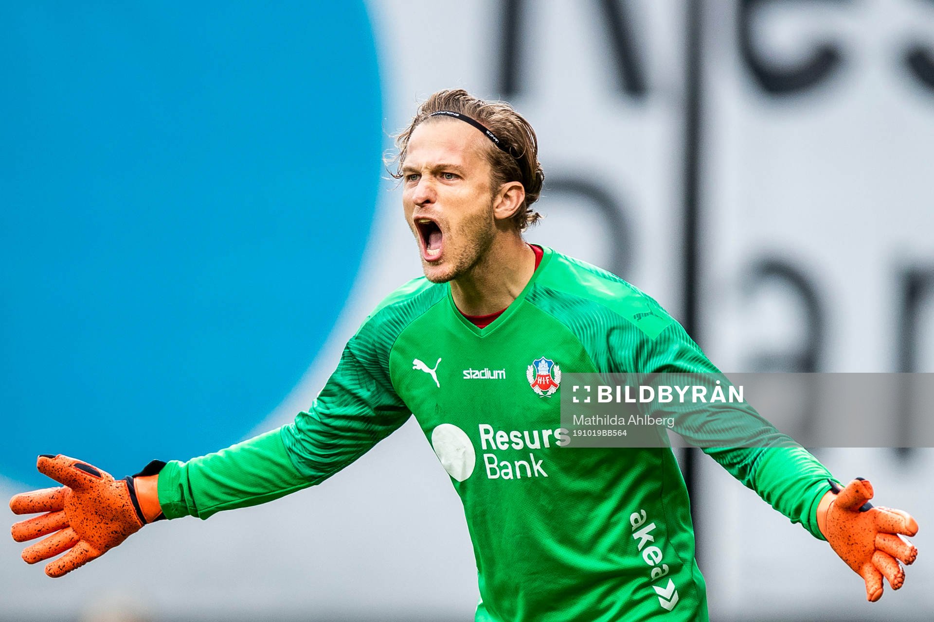 Helsingborgs målvakt Anders Lindegaard