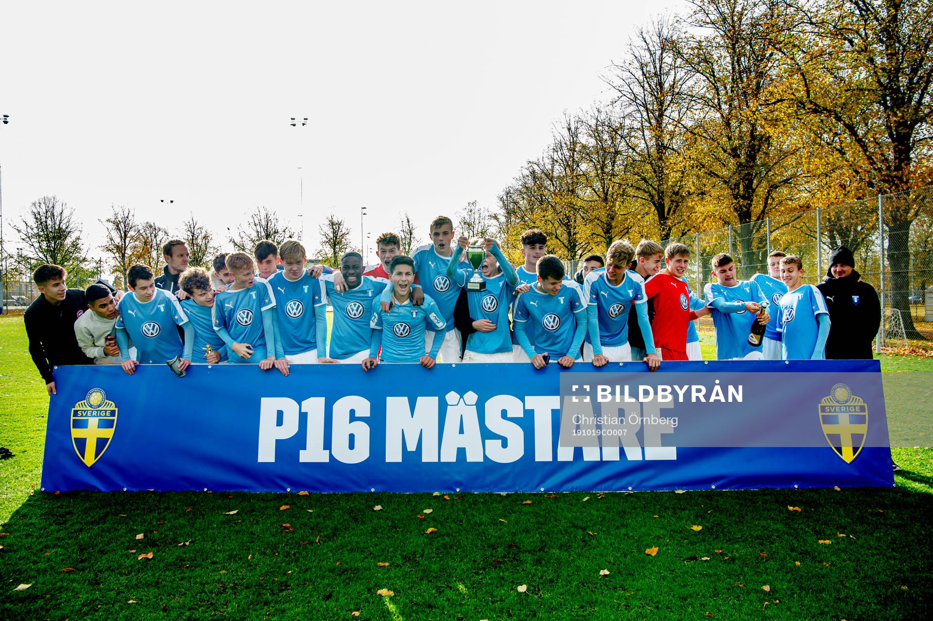Malmös spelare jublar