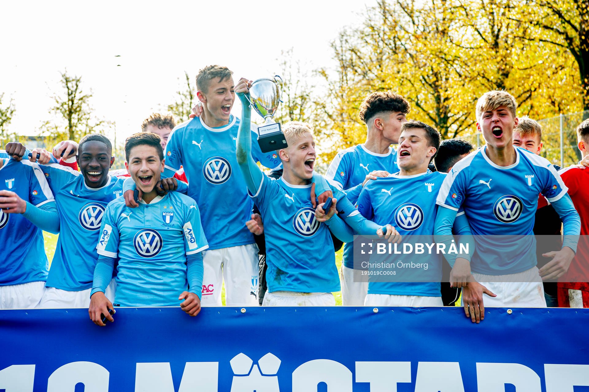 Malmös spelare jublar