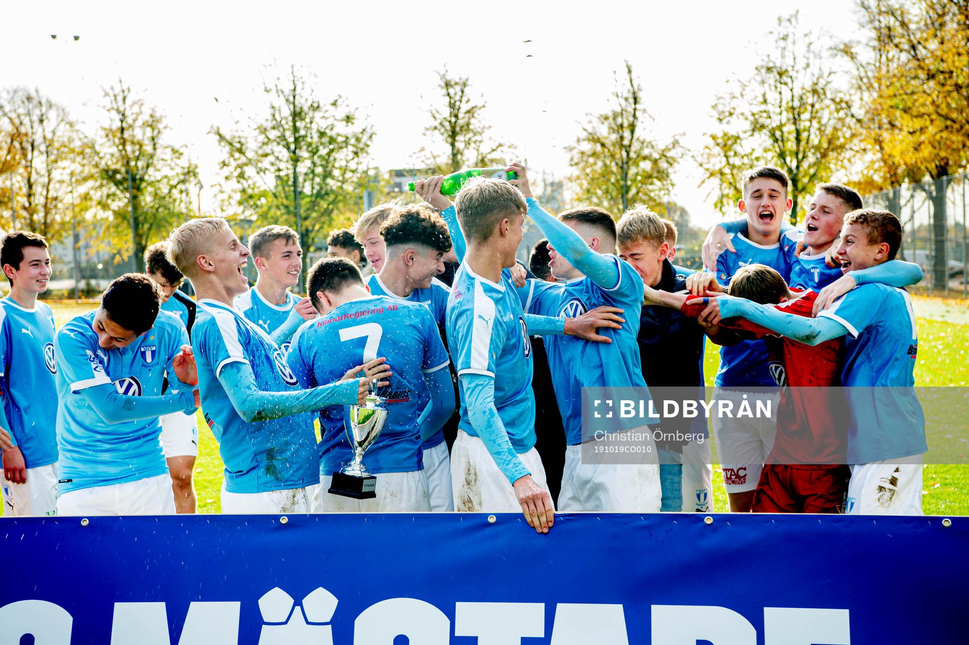Malmös spelare jublar