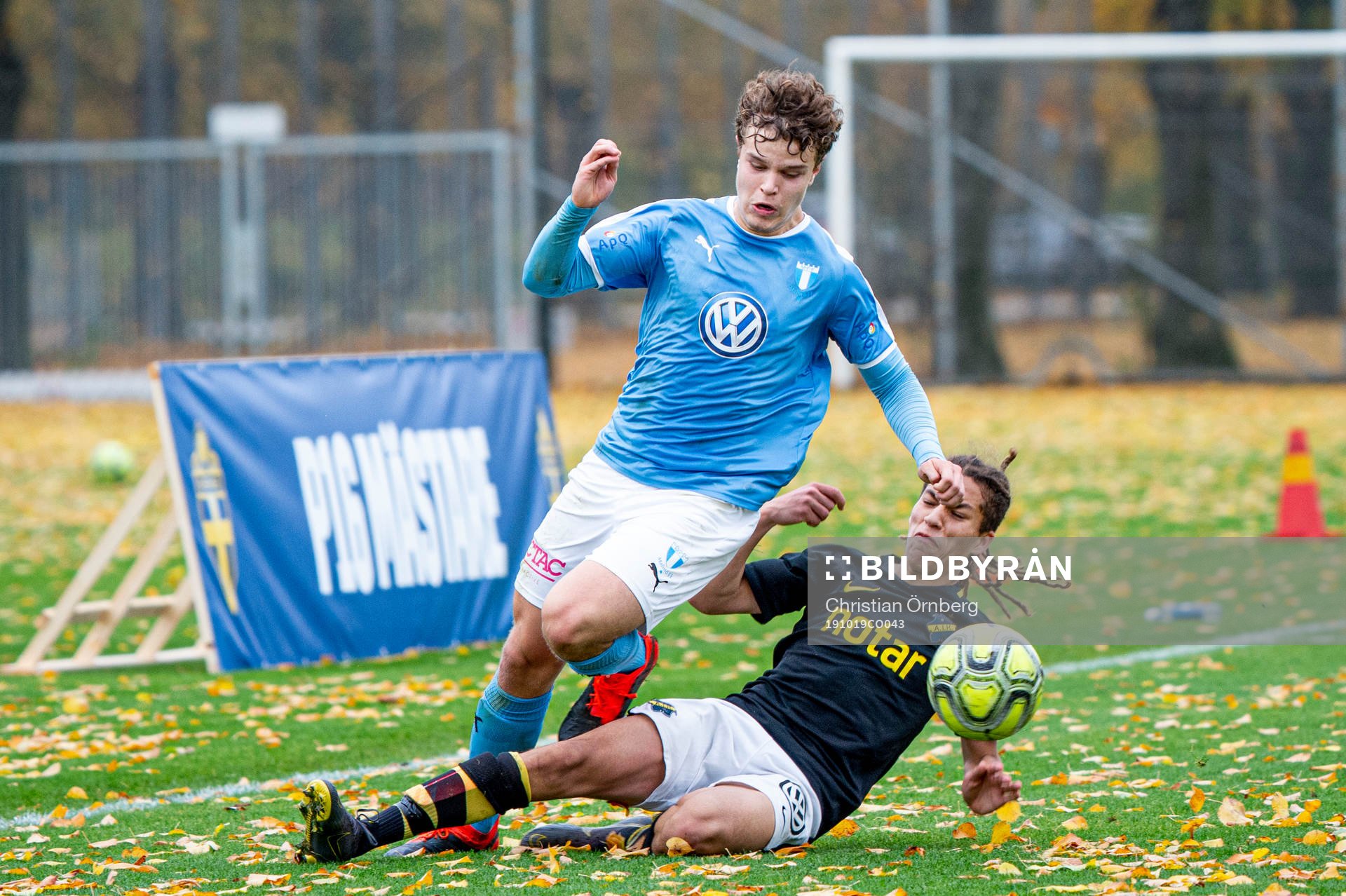 Malmös Axel Rönnqvist mot AIKs Rasmus Bonde