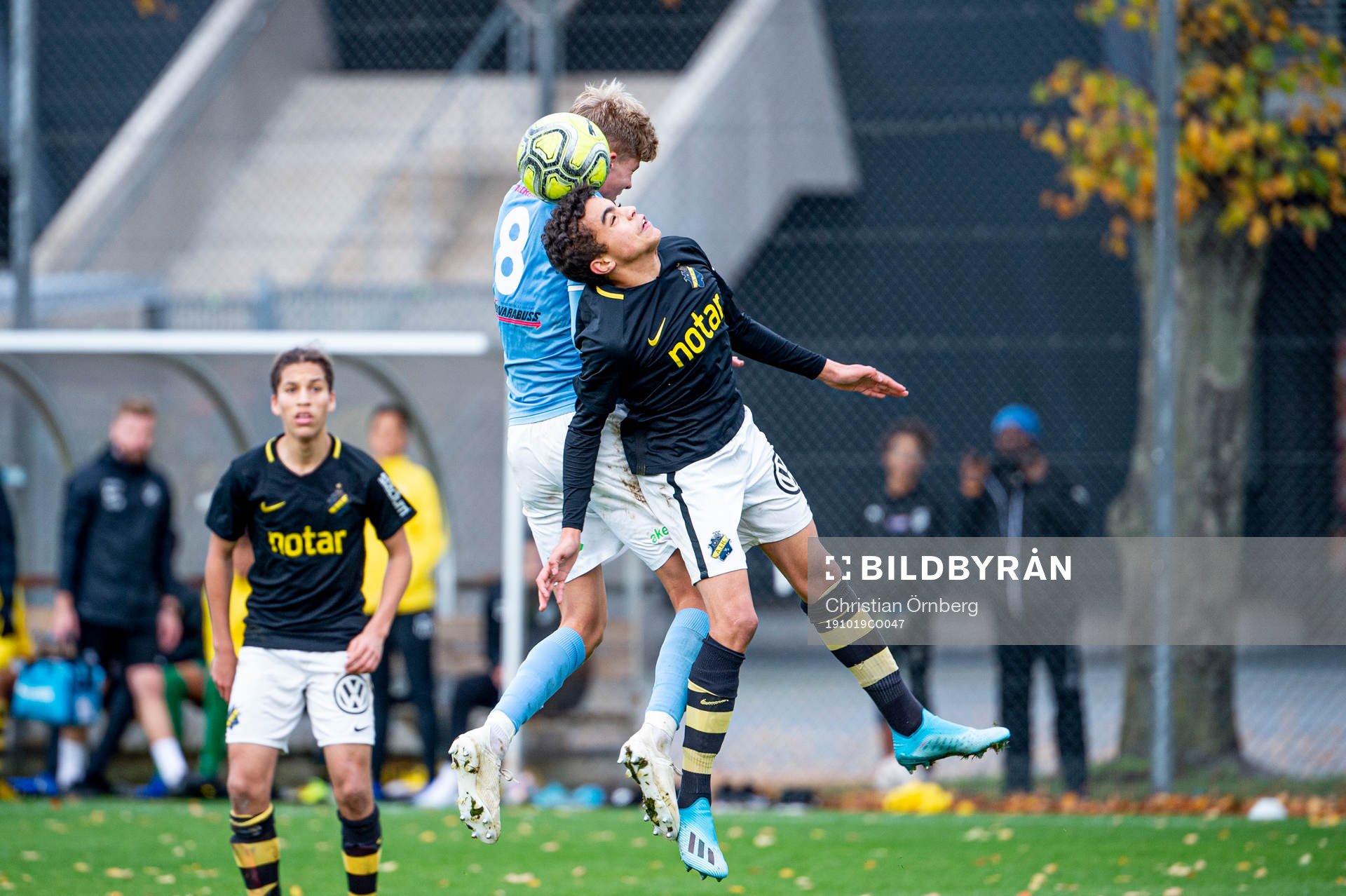 Malmös Lukas Björklund mot AIKs Yasin Ayari