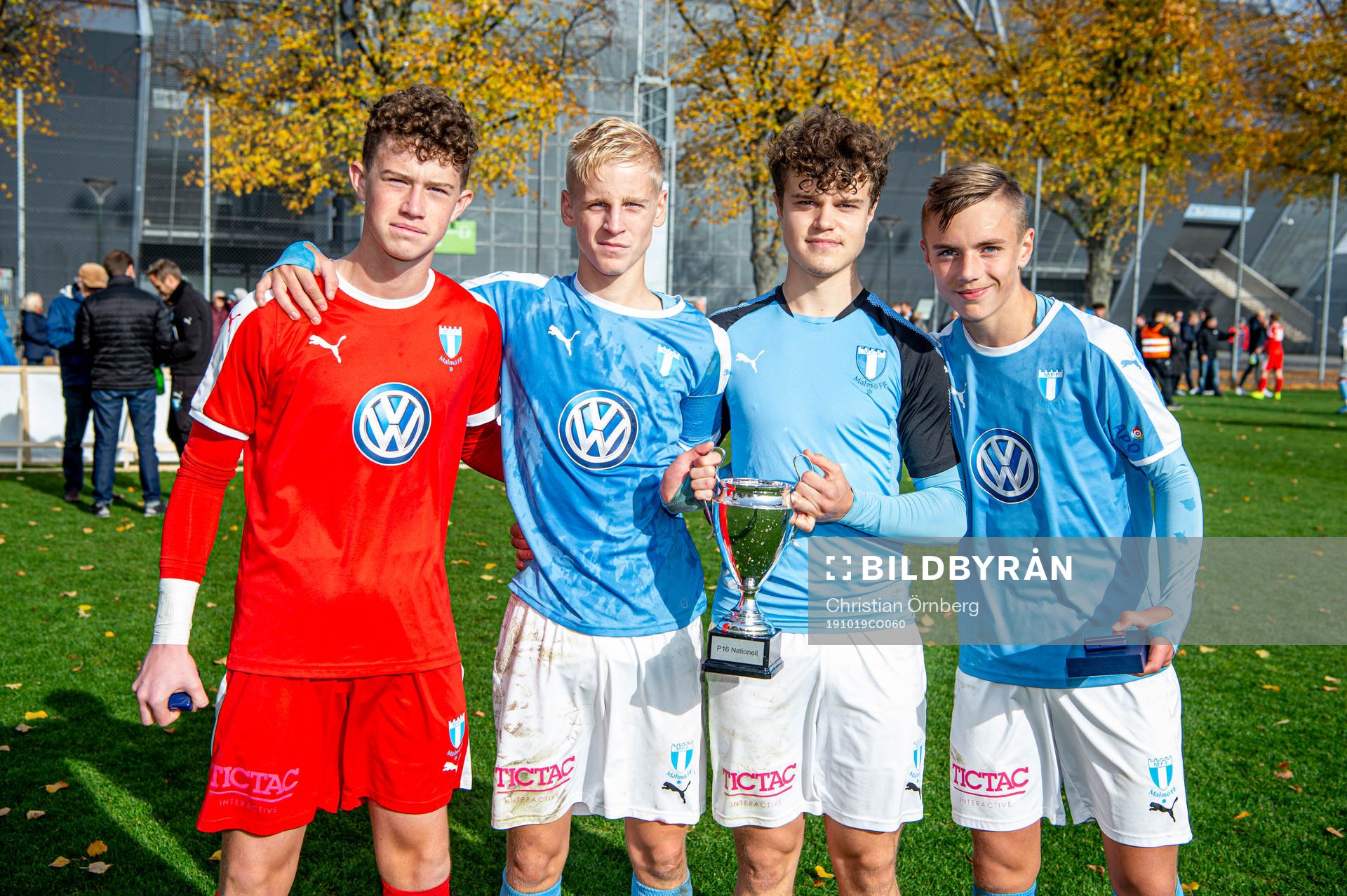 Malmös spelare jublar