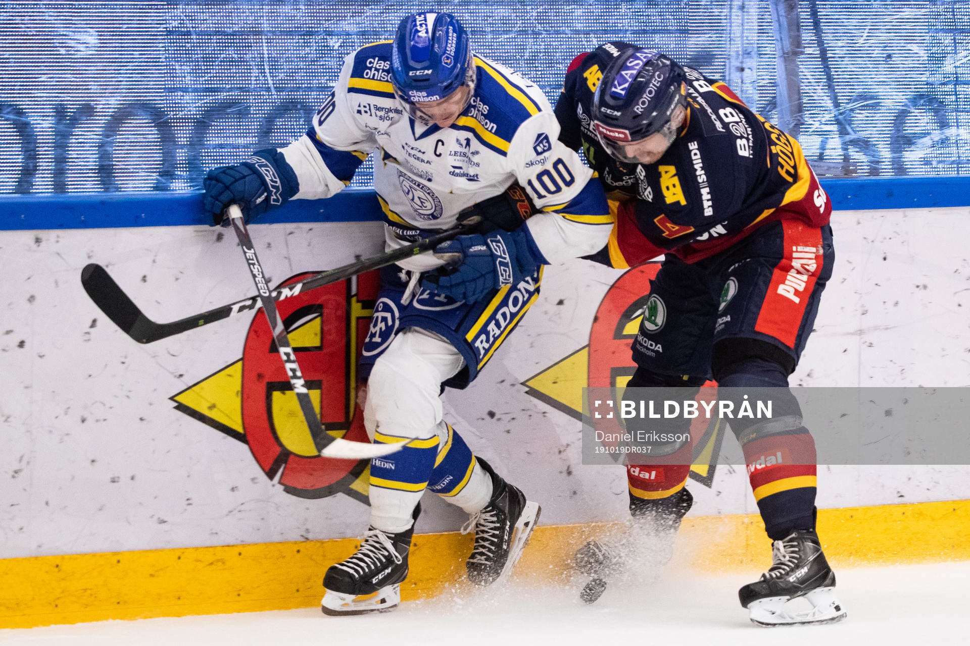 Leksands Martin Karlsson och Djurgårdens Marcus Högström