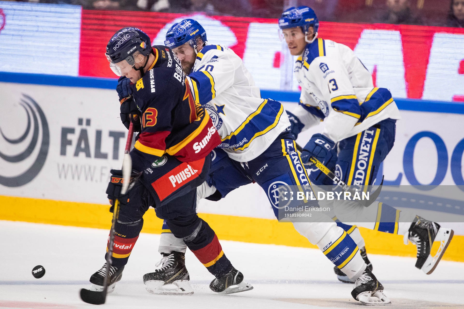 Leksands Mattias Karlsson och Djurgårdens Kalle Östman