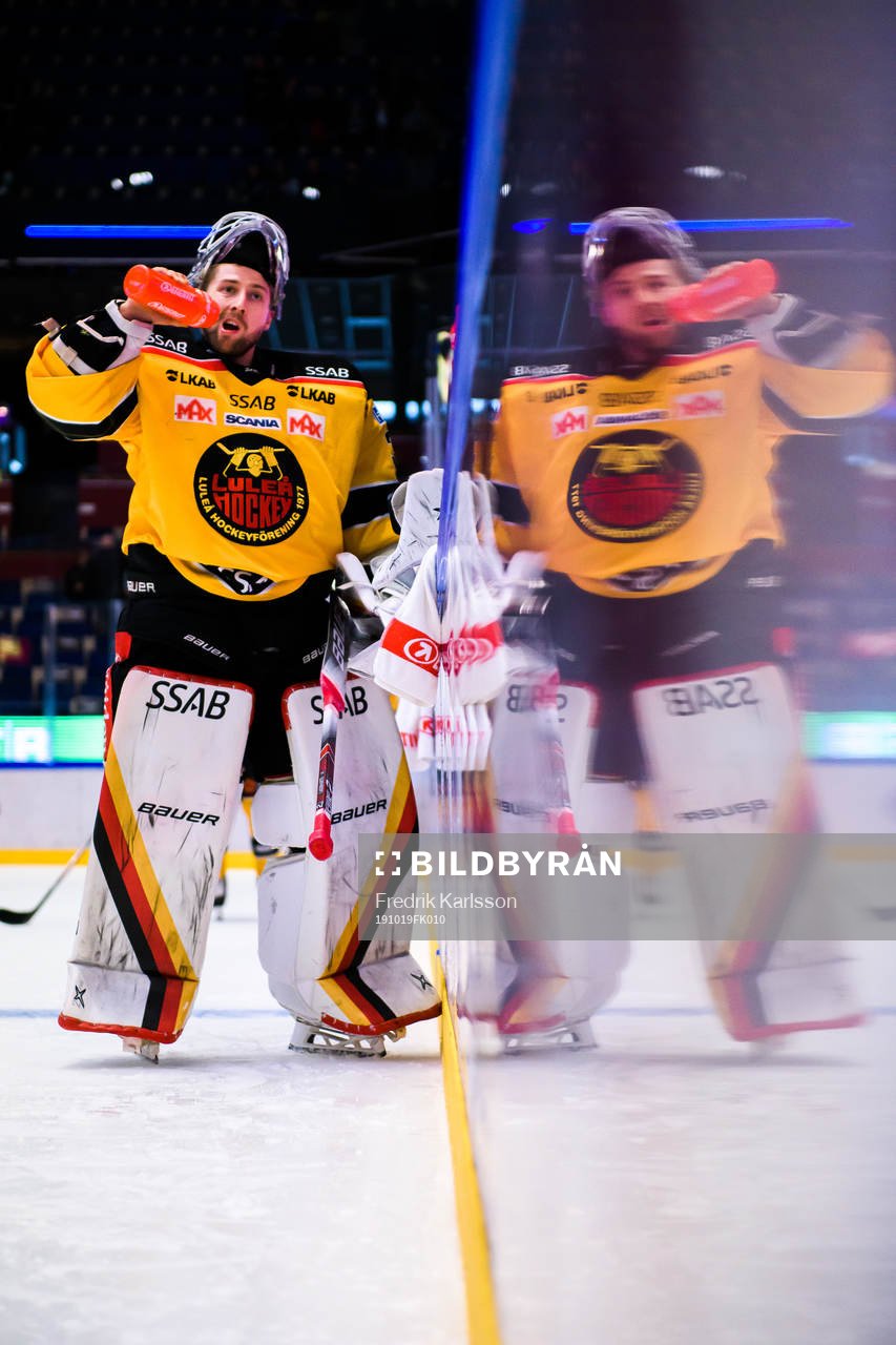 Luleås målvakt Joel Lassinantti