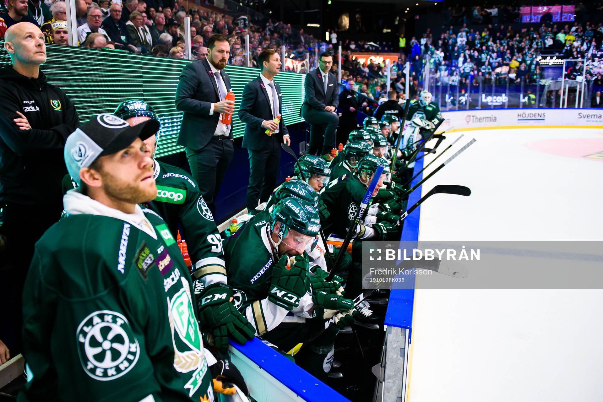 Färjestads spelare deppar