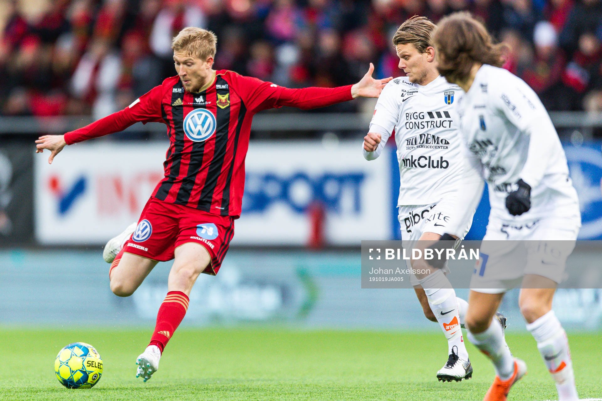 Östersunds Simon Kroon och Sirius Tim Björkström