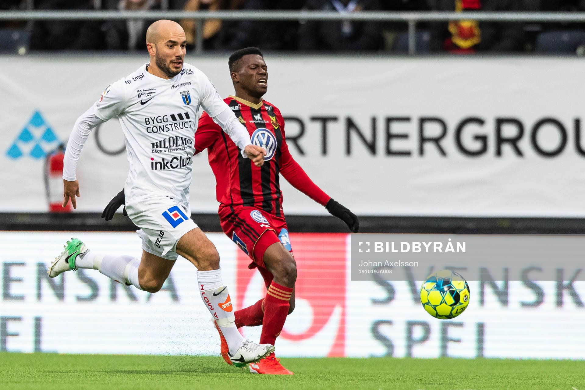 Sirius Karl Larson och Östersunds Kalpi Wilfried som