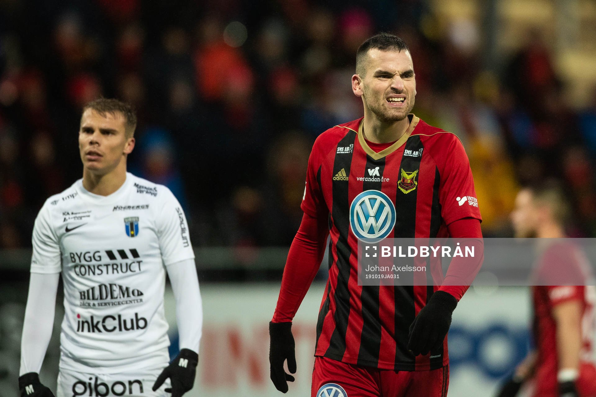 Östersunds Dino Islamovic reagerar