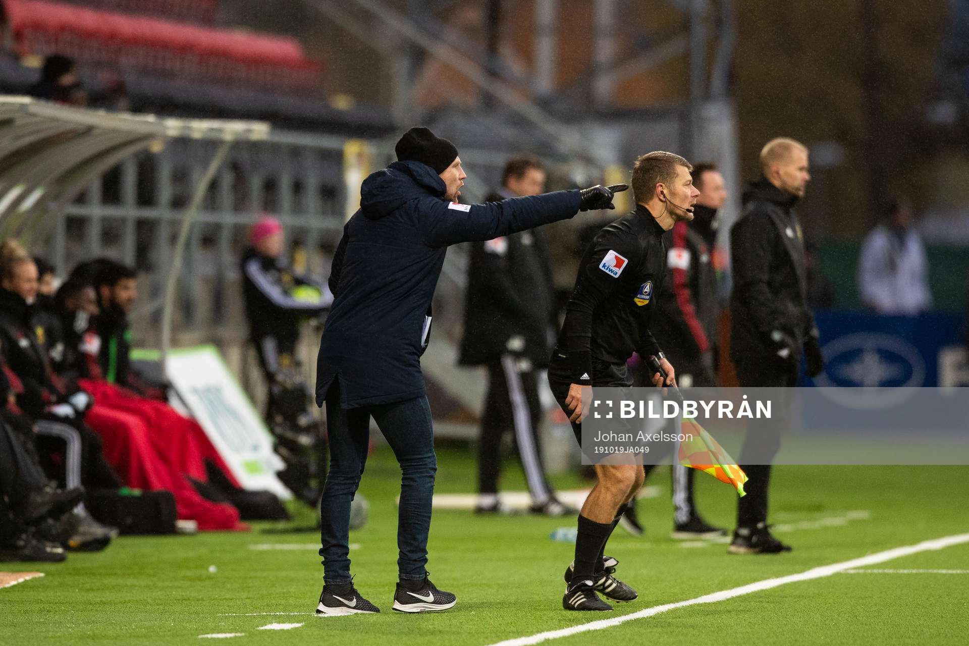 Sirius tränare Henrik Rydström