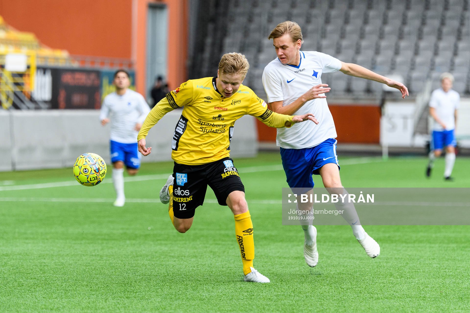 Elfsborgs Kevin Liimatainen och IFK Norrköpings Oskar