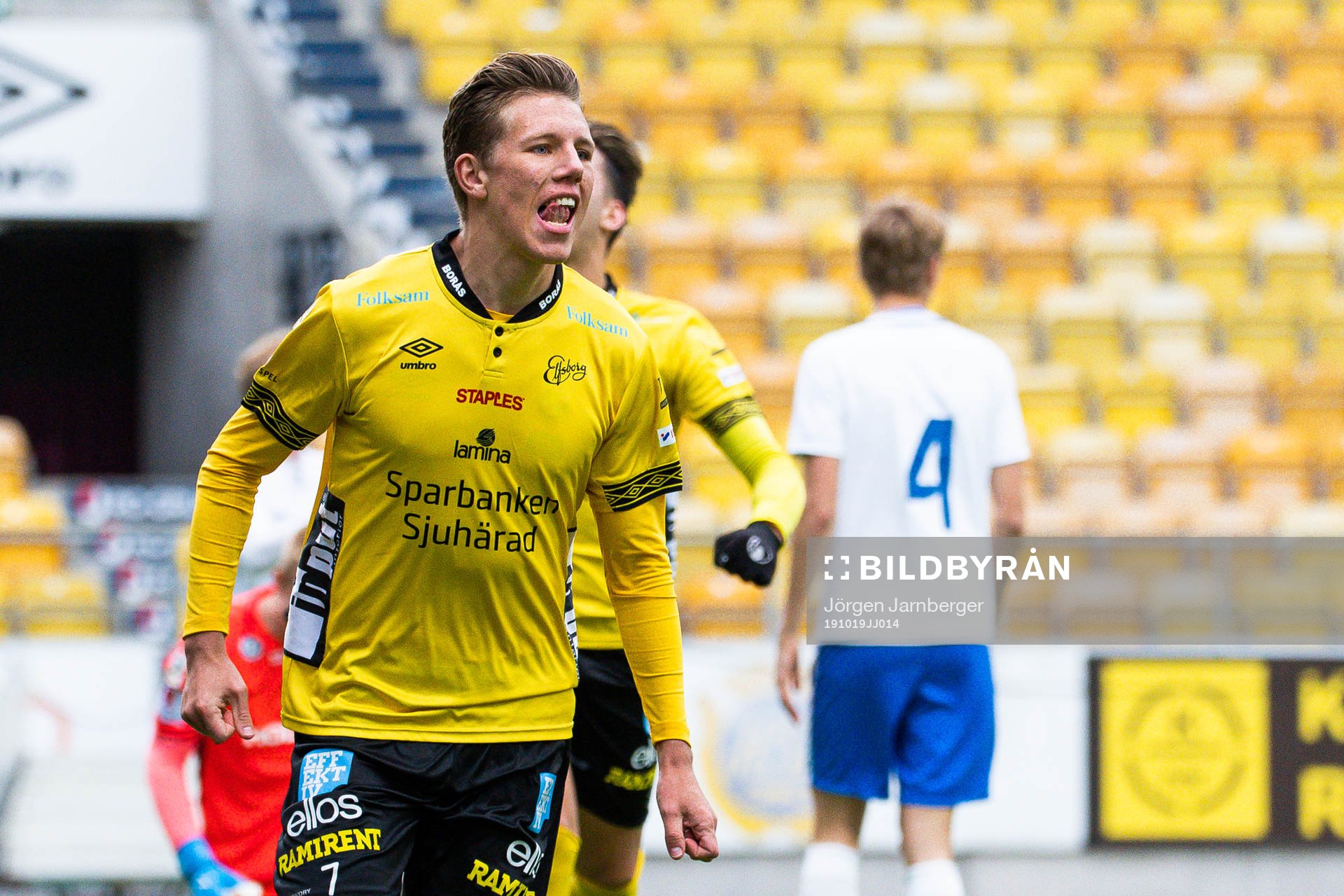 Elfsborgs Noah Söderberg jublar