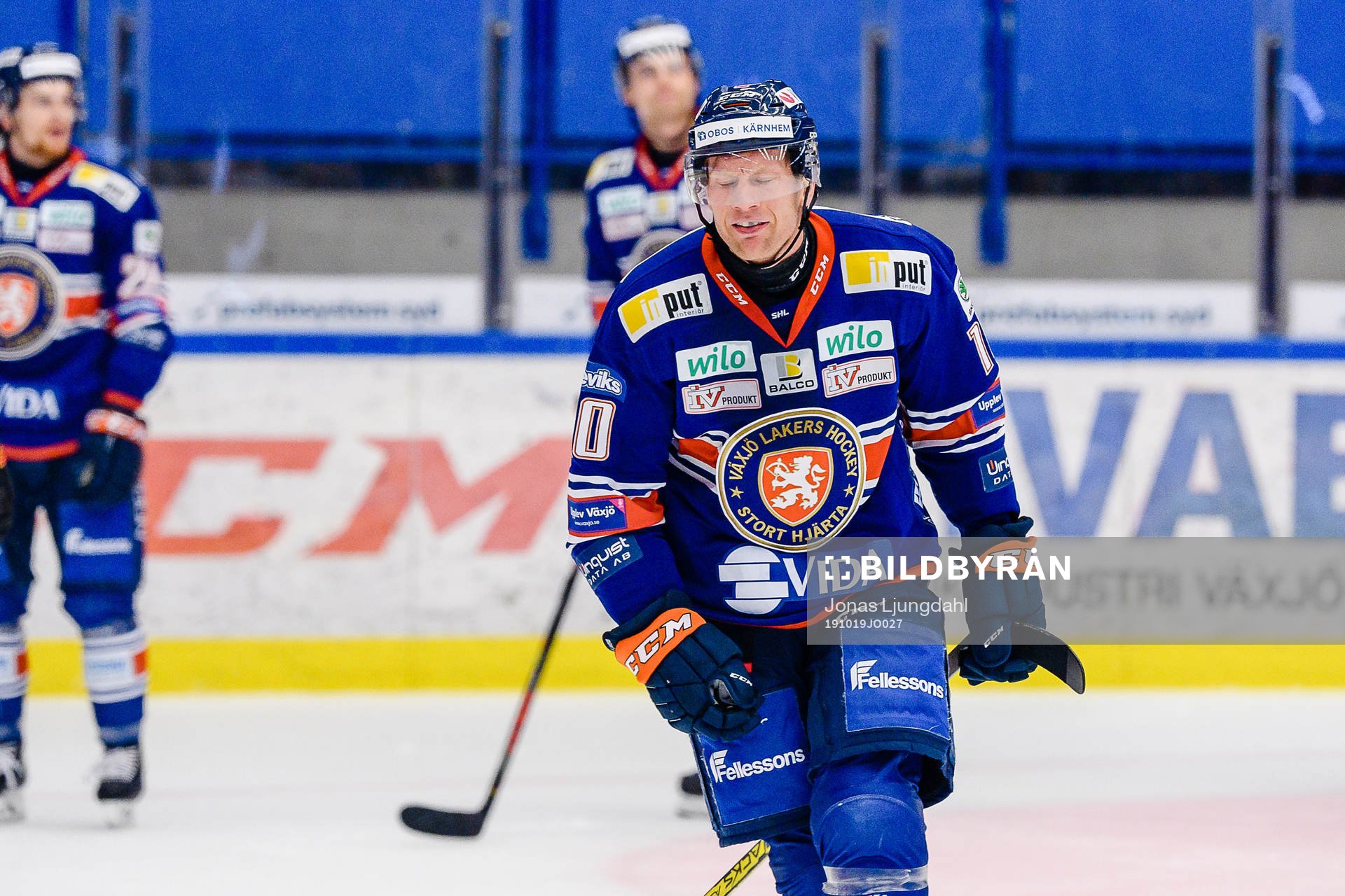 Växjös Richard Gynge deppar