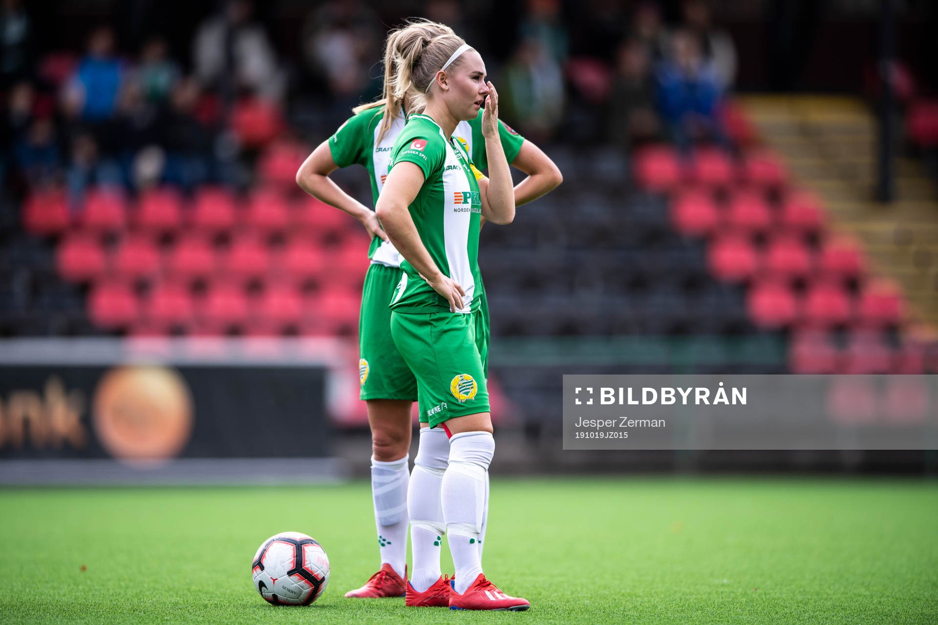 Hammarbys Emma Jansson deppar