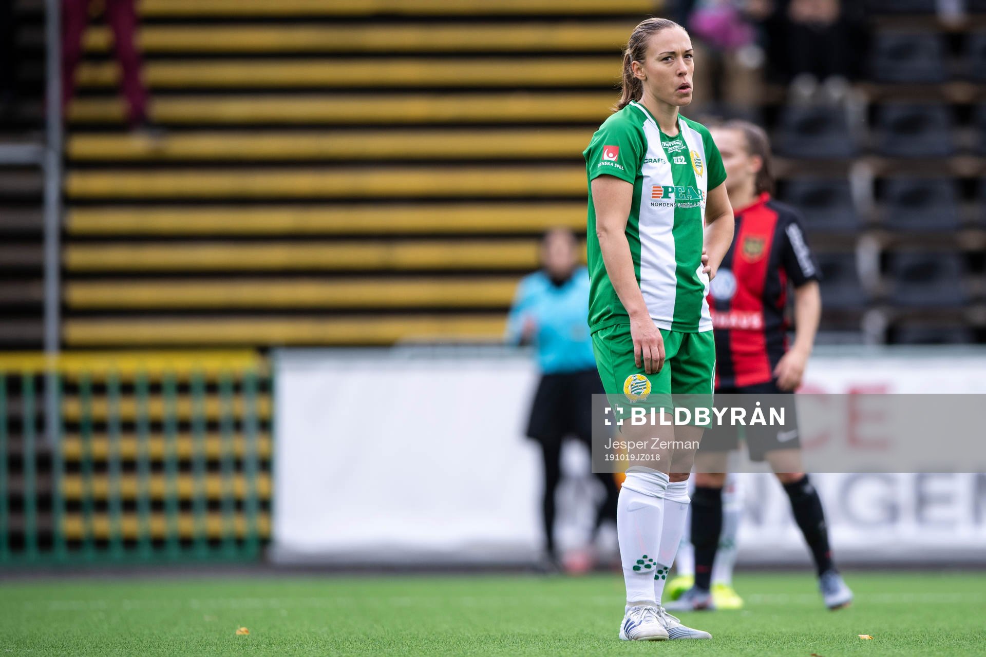 Hammarbys Fanny Johansson deppar